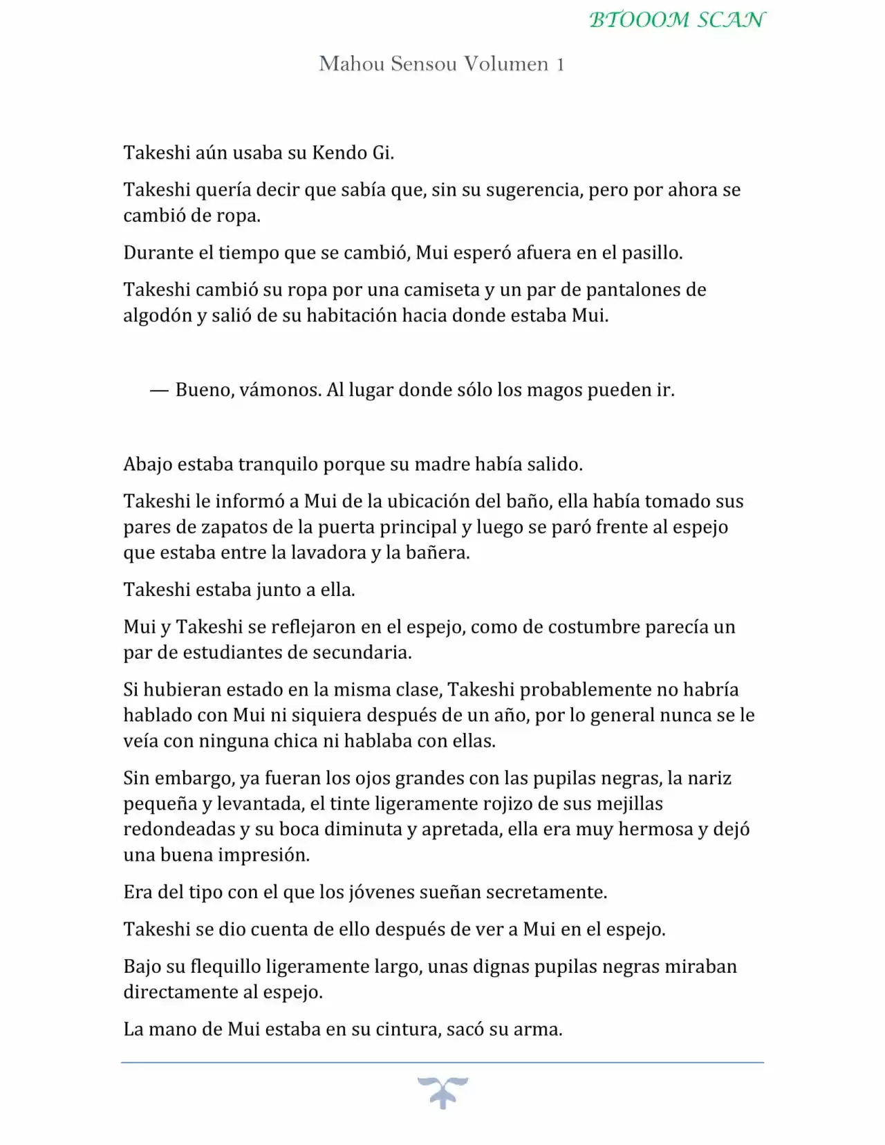 Mahou Sensou - Novela (Novela) - Capítulo 2 - Página 19 - LectorTMOo