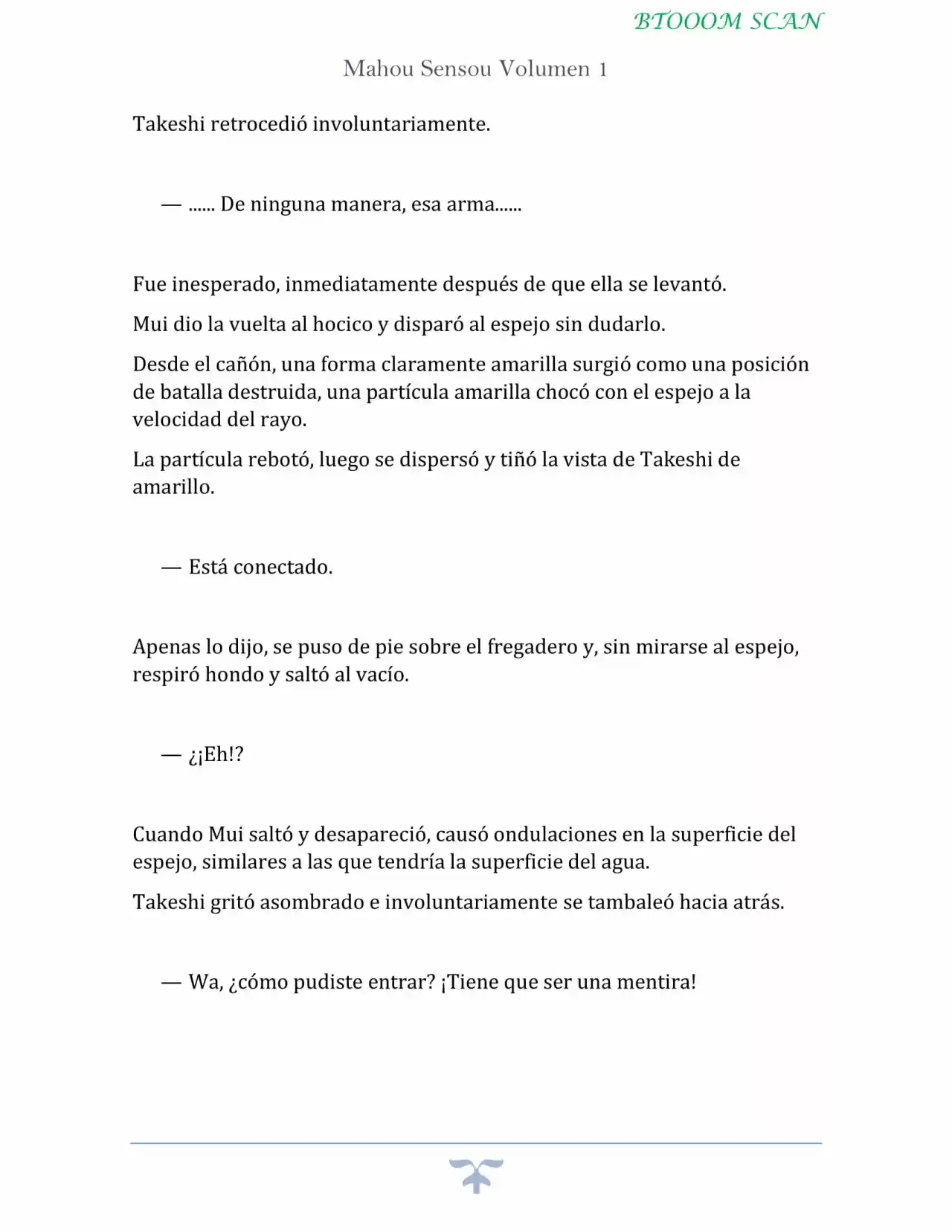 Mahou Sensou - Novela (Novela) - Capítulo 2 - Página 20 - LectorTMOo