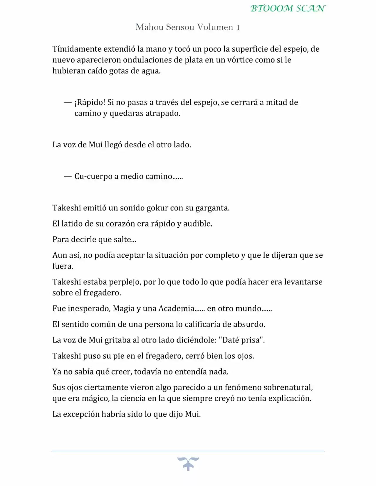 Mahou Sensou - Novela (Novela) - Capítulo 2 - Página 21 - LectorTMOo