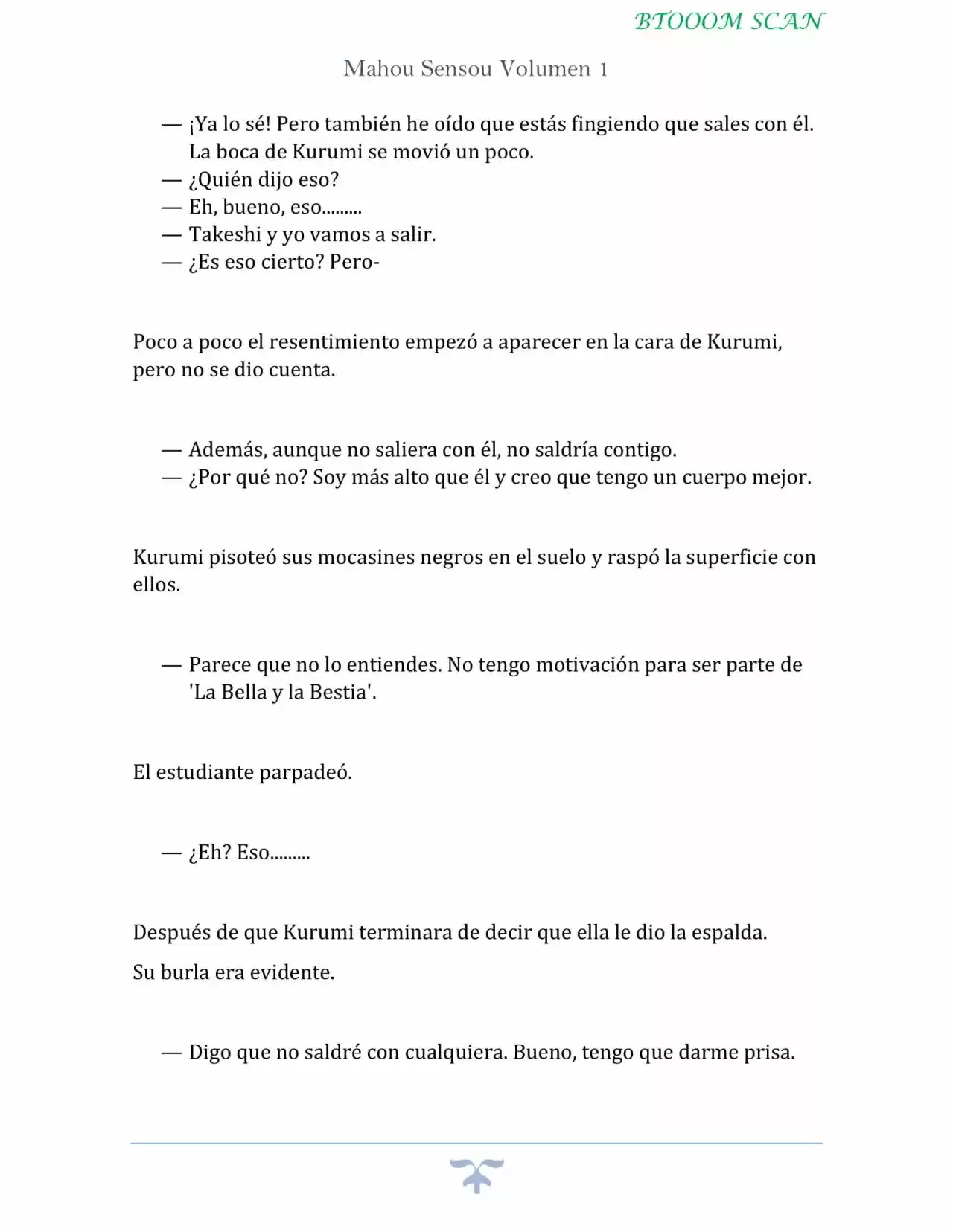 Mahou Sensou - Novela (Novela) - Capítulo 2 - Página 26 - LectorTMOo