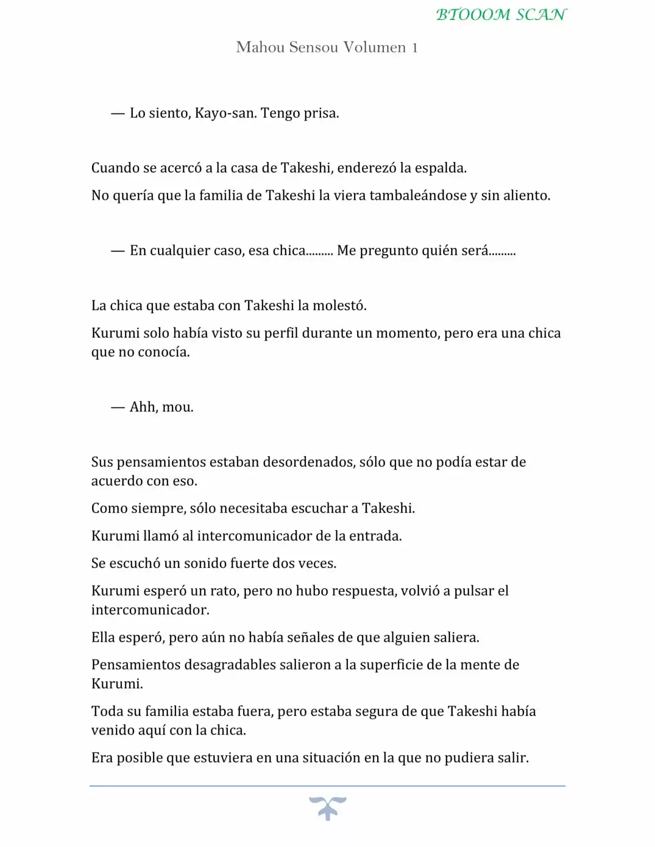 Mahou Sensou - Novela (Novela) - Capítulo 2 - Página 29 - LectorTMOo