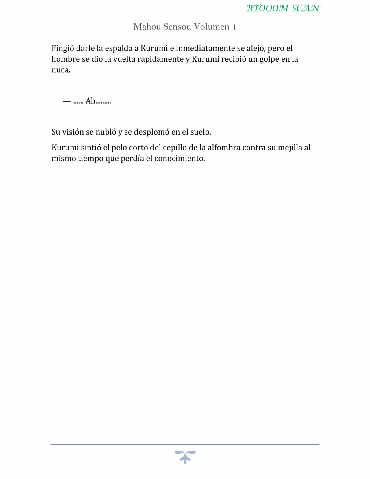 Mahou Sensou - Novela (Novela) - Capítulo 2 - Página 35 - LectorTMOo