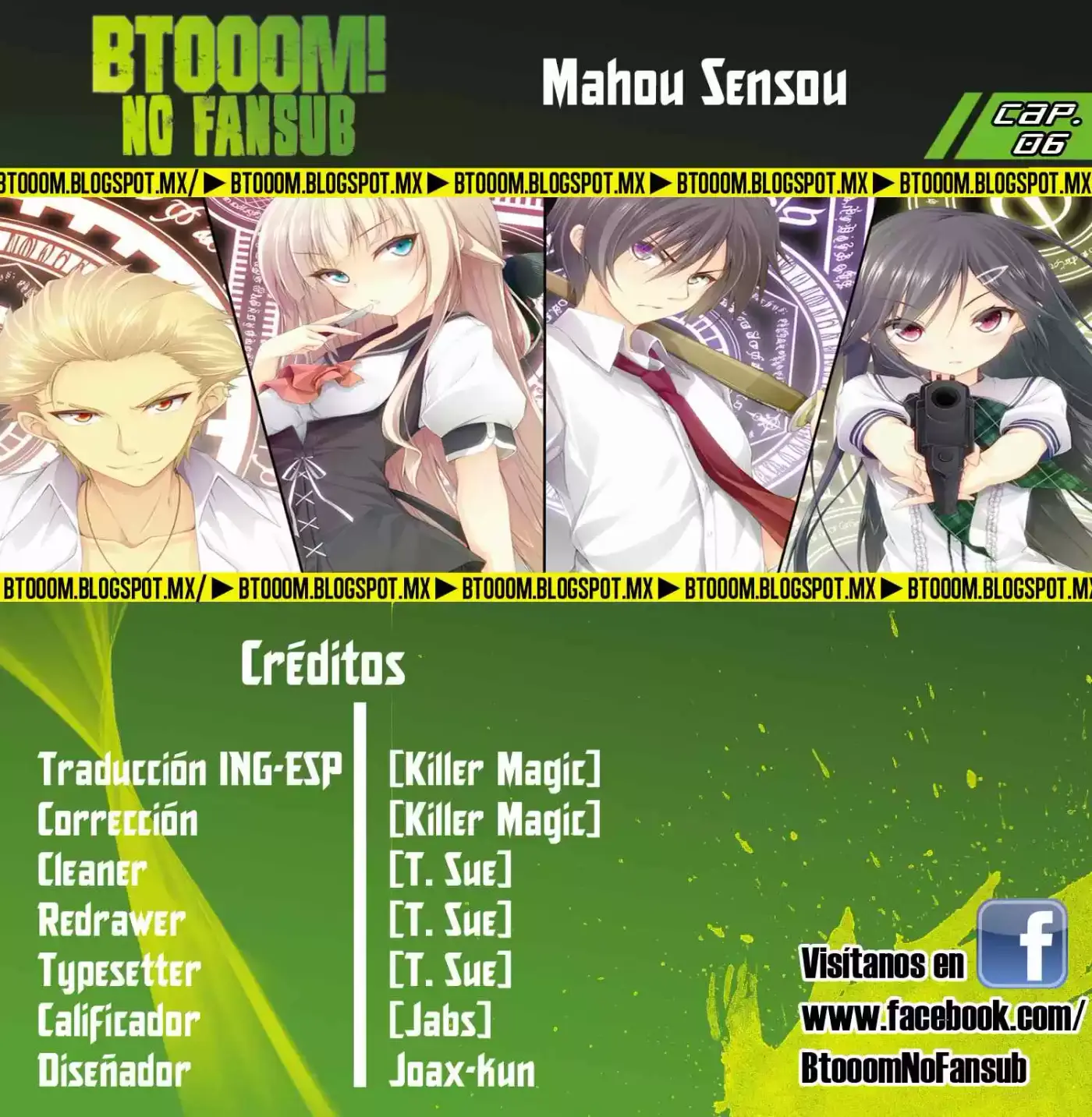 Mahou Sensou - Capítulo 6 - Página 1 - LectorTMOo