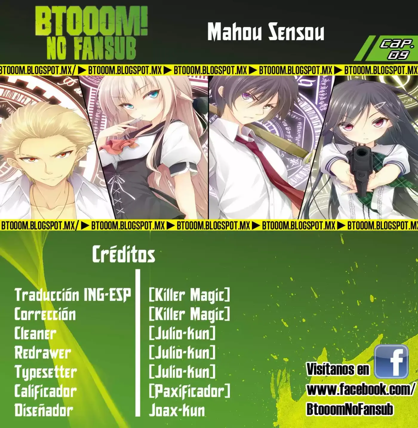 Mahou Sensou - Capítulo 9 - Página 1 - LectorTMOo