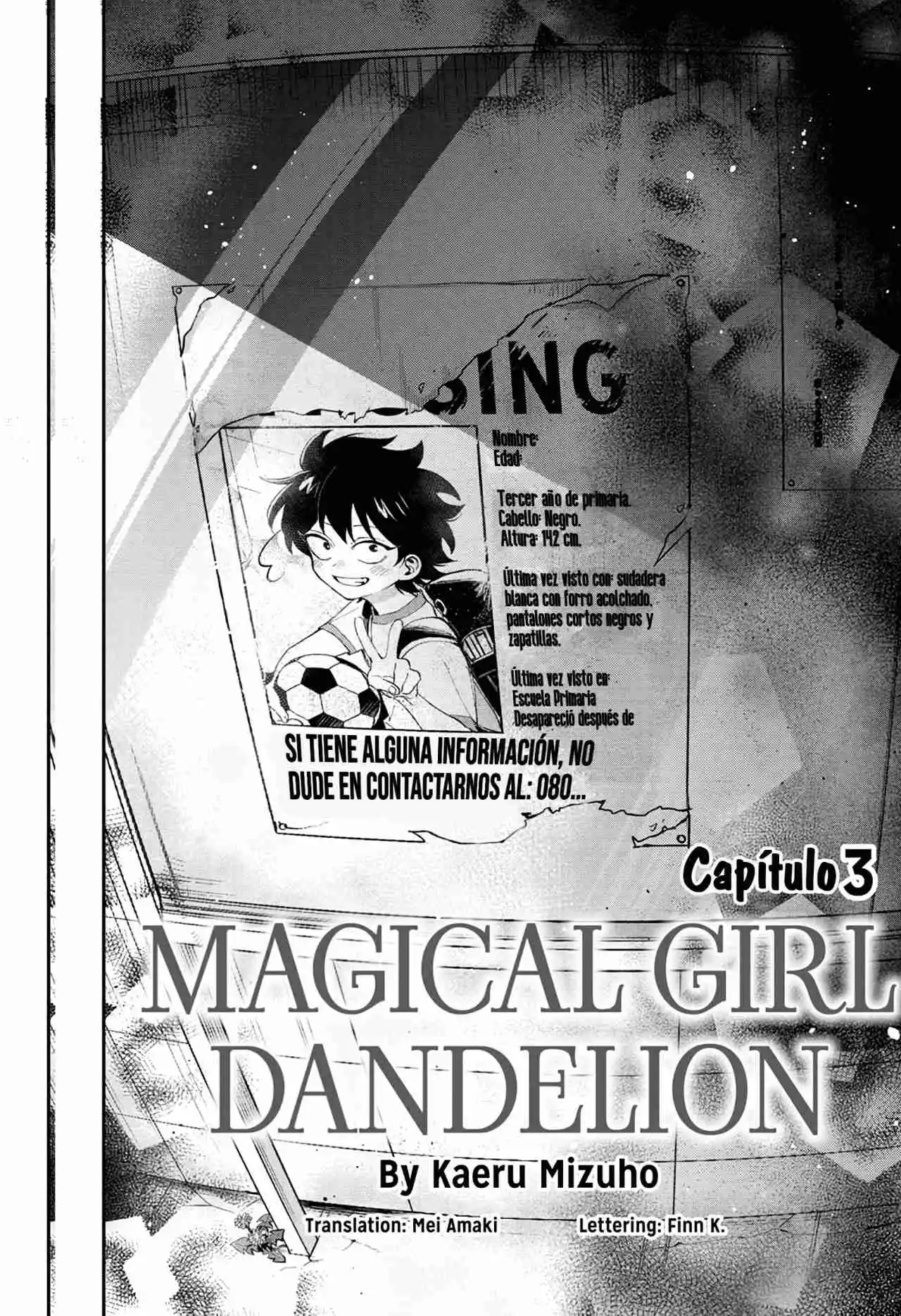 Mahou Shoujo Dandelion - Capítulo 3 - Página 3 - LectorTMOo