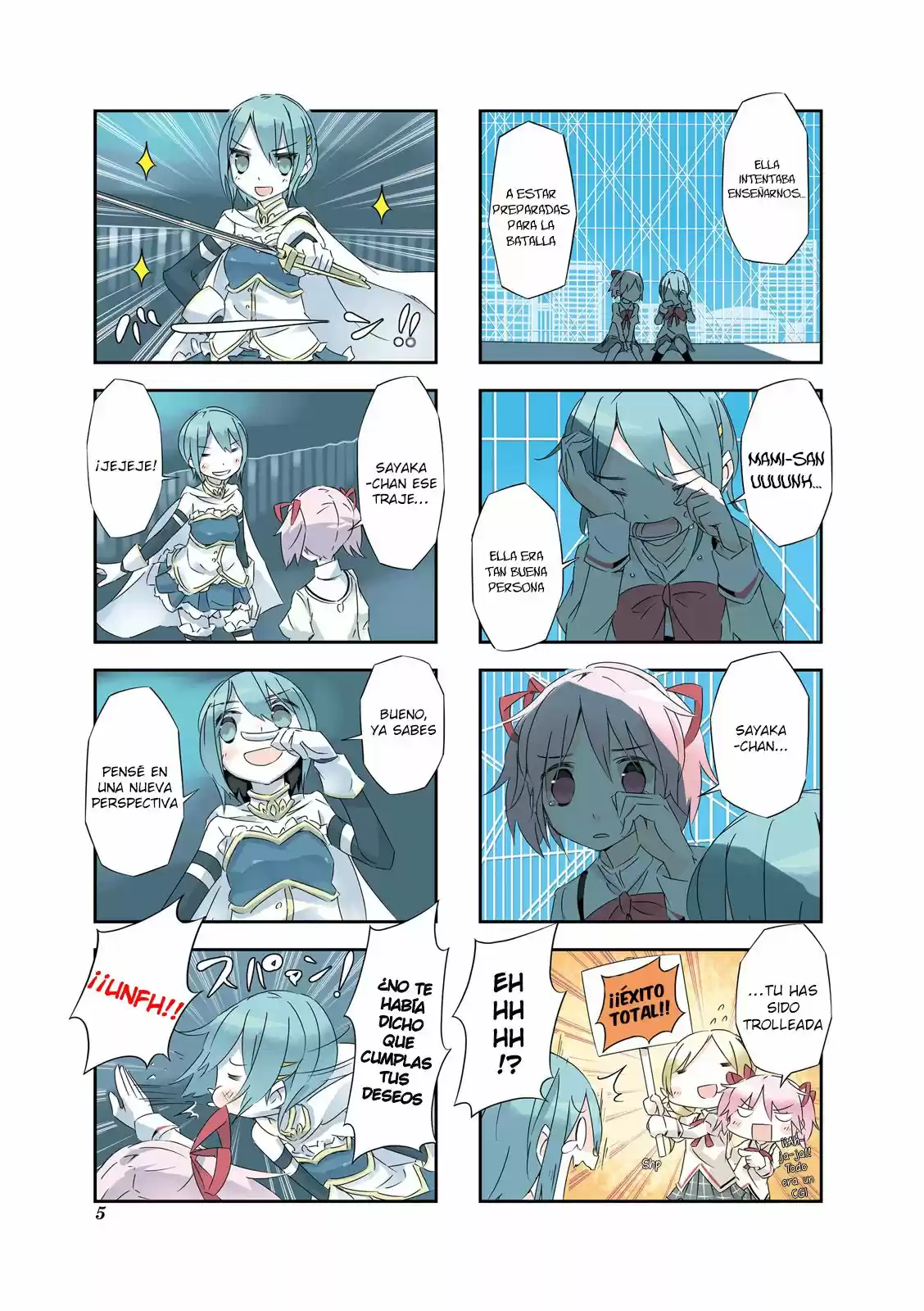 Mahou Shoujo Homura Tamura: Heikou Sekai Ga Itsumo Heikou De Aru To Wa Kagiranai No Da - Capítulo 1 - Página 7 - LectorTMOo