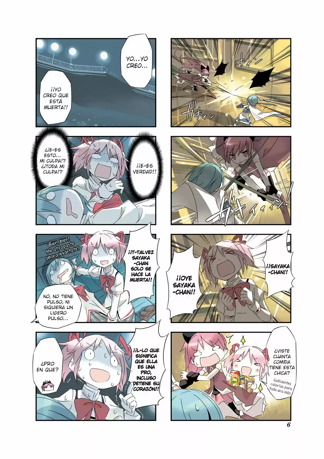 Mahou Shoujo Homura Tamura: Heikou Sekai Ga Itsumo Heikou De Aru To Wa Kagiranai No Da - Capítulo 1 - Página 8 - LectorTMOo