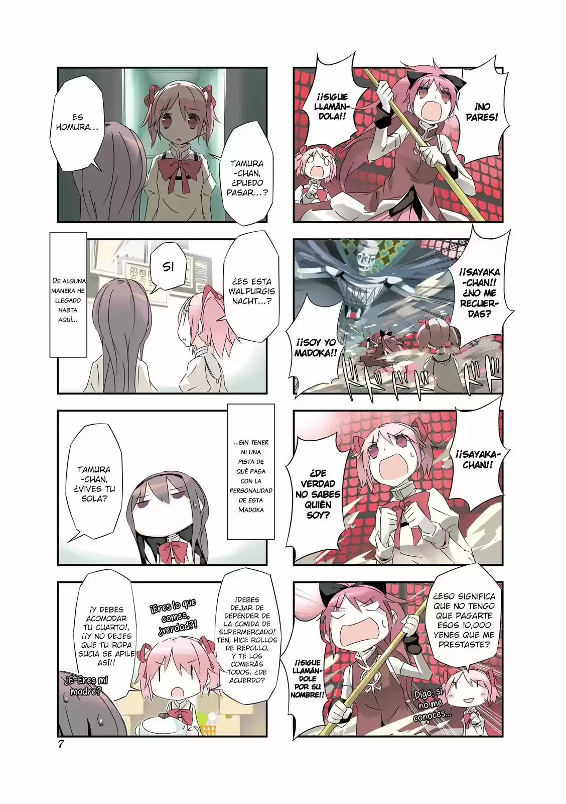 Mahou Shoujo Homura Tamura: Heikou Sekai Ga Itsumo Heikou De Aru To Wa Kagiranai No Da - Capítulo 1 - Página 9 - LectorTMOo