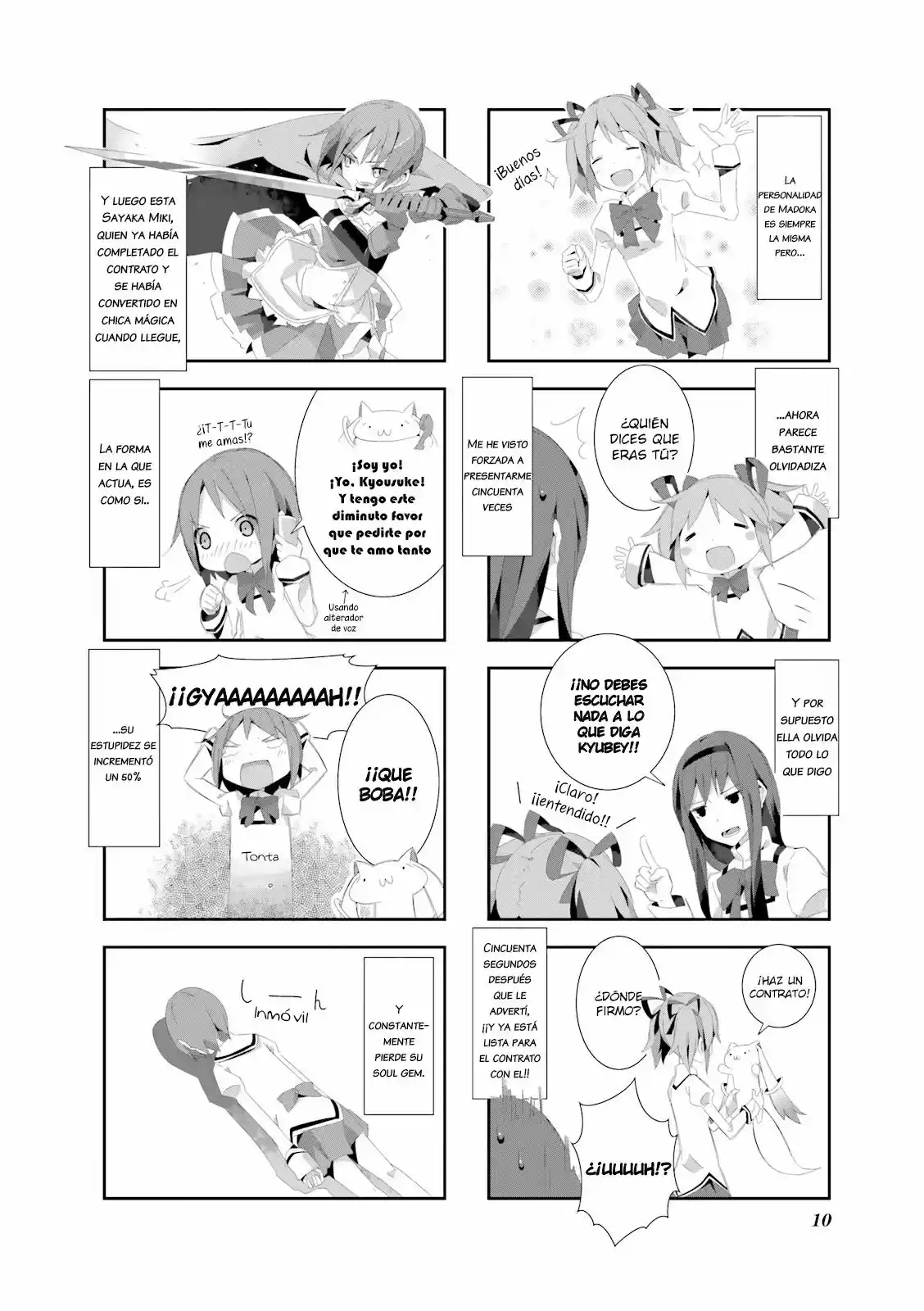Mahou Shoujo Homura Tamura: Heikou Sekai Ga Itsumo Heikou De Aru To Wa Kagiranai No Da - Capítulo 1 - Página 12 - LectorTMOo