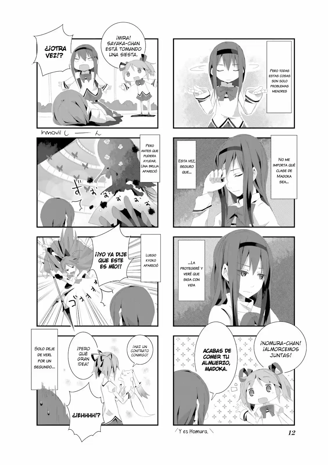 Mahou Shoujo Homura Tamura: Heikou Sekai Ga Itsumo Heikou De Aru To Wa Kagiranai No Da - Capítulo 1 - Página 14 - LectorTMOo
