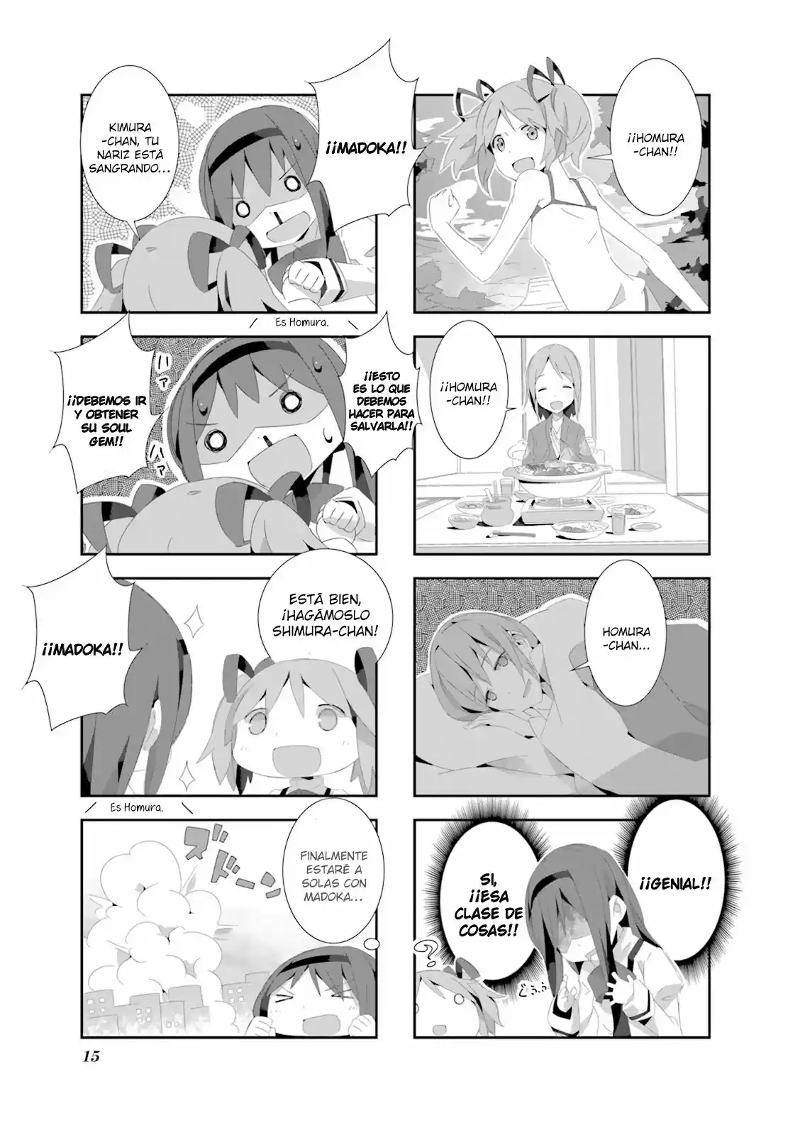 Mahou Shoujo Homura Tamura: Heikou Sekai Ga Itsumo Heikou De Aru To Wa Kagiranai No Da - Capítulo 1 - Página 17 - LectorTMOo