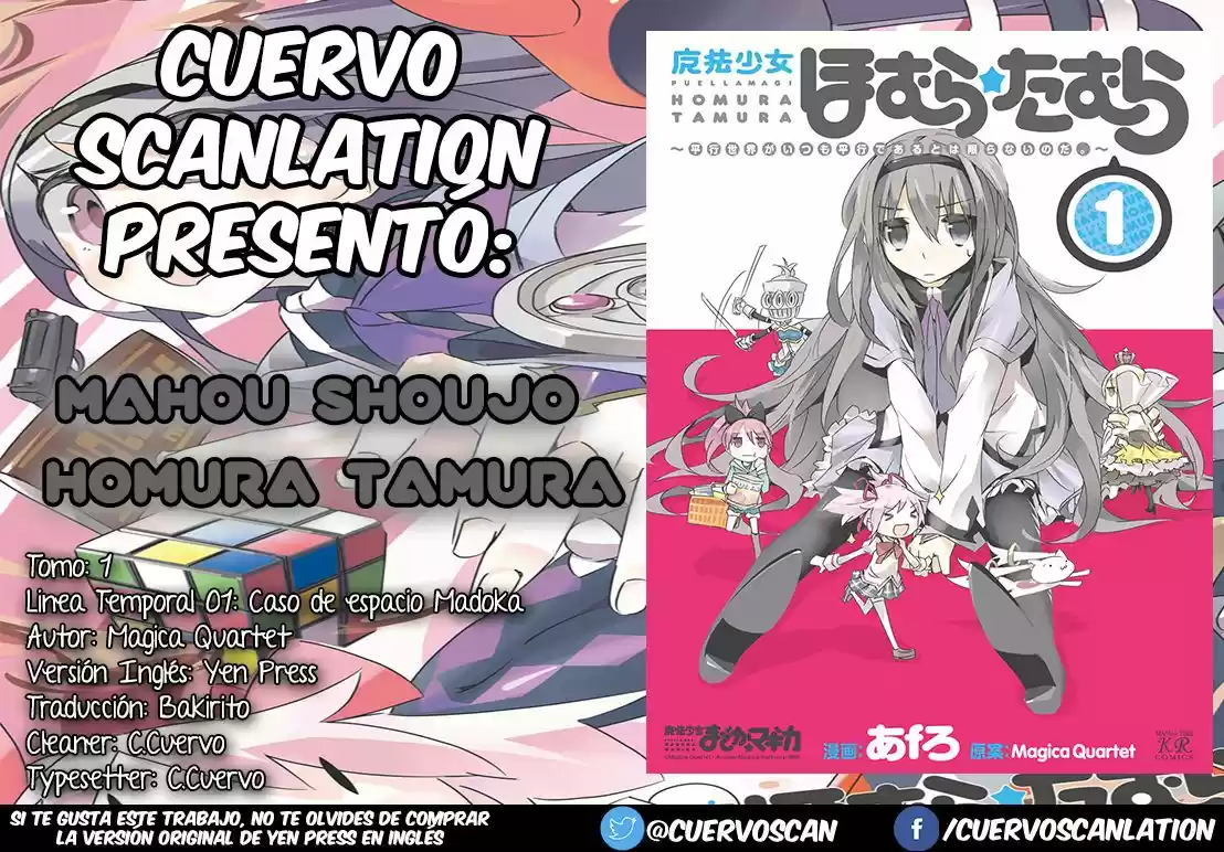 Mahou Shoujo Homura Tamura: Heikou Sekai Ga Itsumo Heikou De Aru To Wa Kagiranai No Da - Capítulo 1 - Página 21 - LectorTMOo
