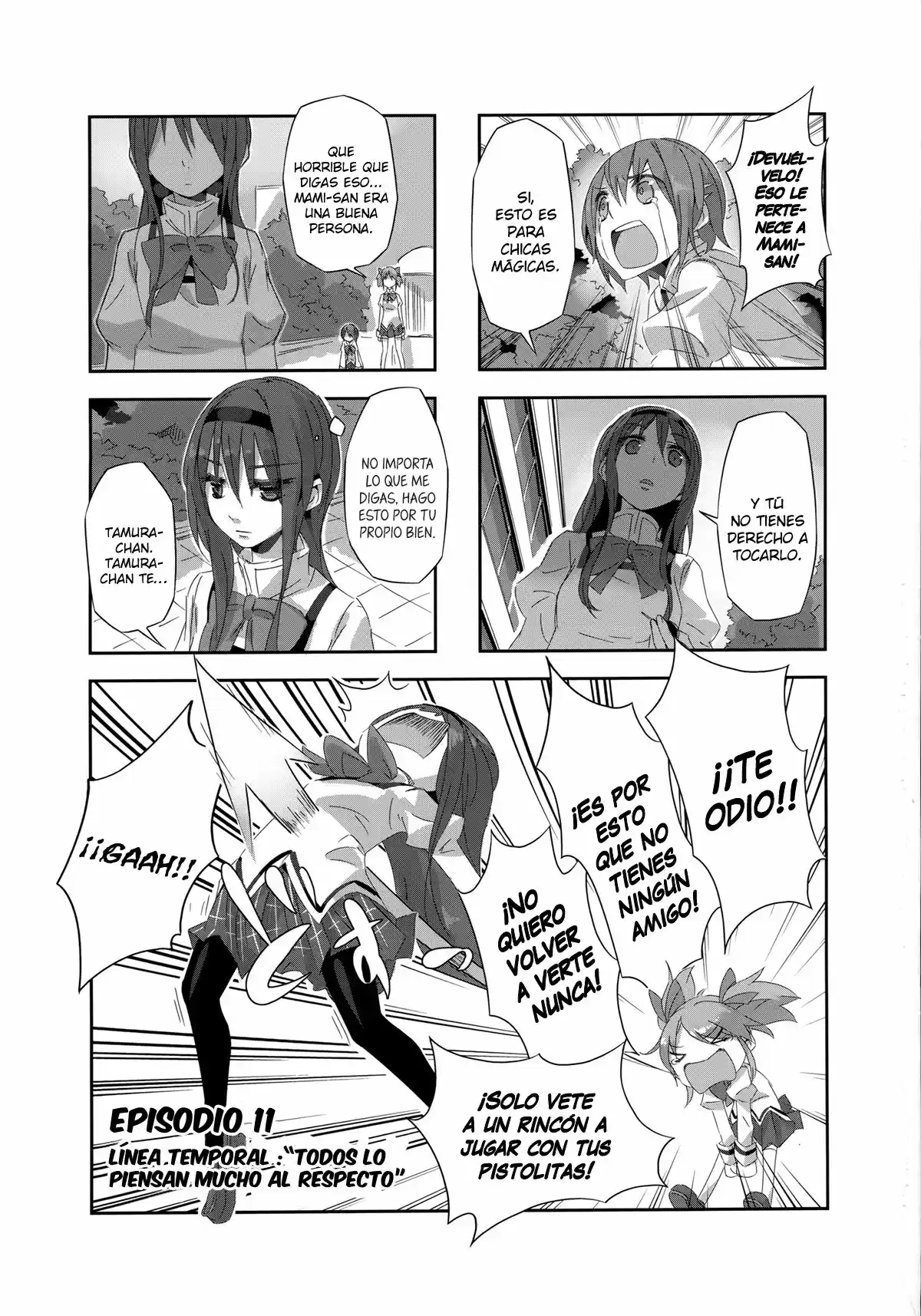 Mahou Shoujo Homura Tamura: Heikou Sekai Ga Itsumo Heikou De Aru To Wa Kagiranai No Da - Capítulo 11 - Página 12 - LectorTMOo