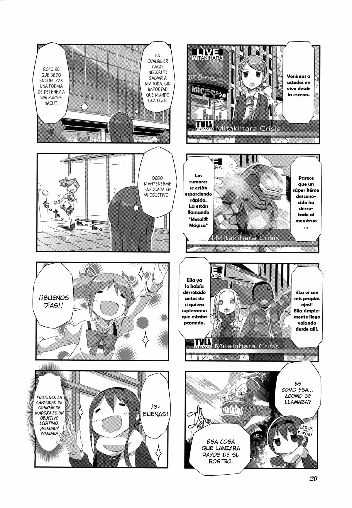 Mahou Shoujo Homura Tamura: Heikou Sekai Ga Itsumo Heikou De Aru To Wa Kagiranai No Da - Capítulo 12 - Página 3 - LectorTMOo