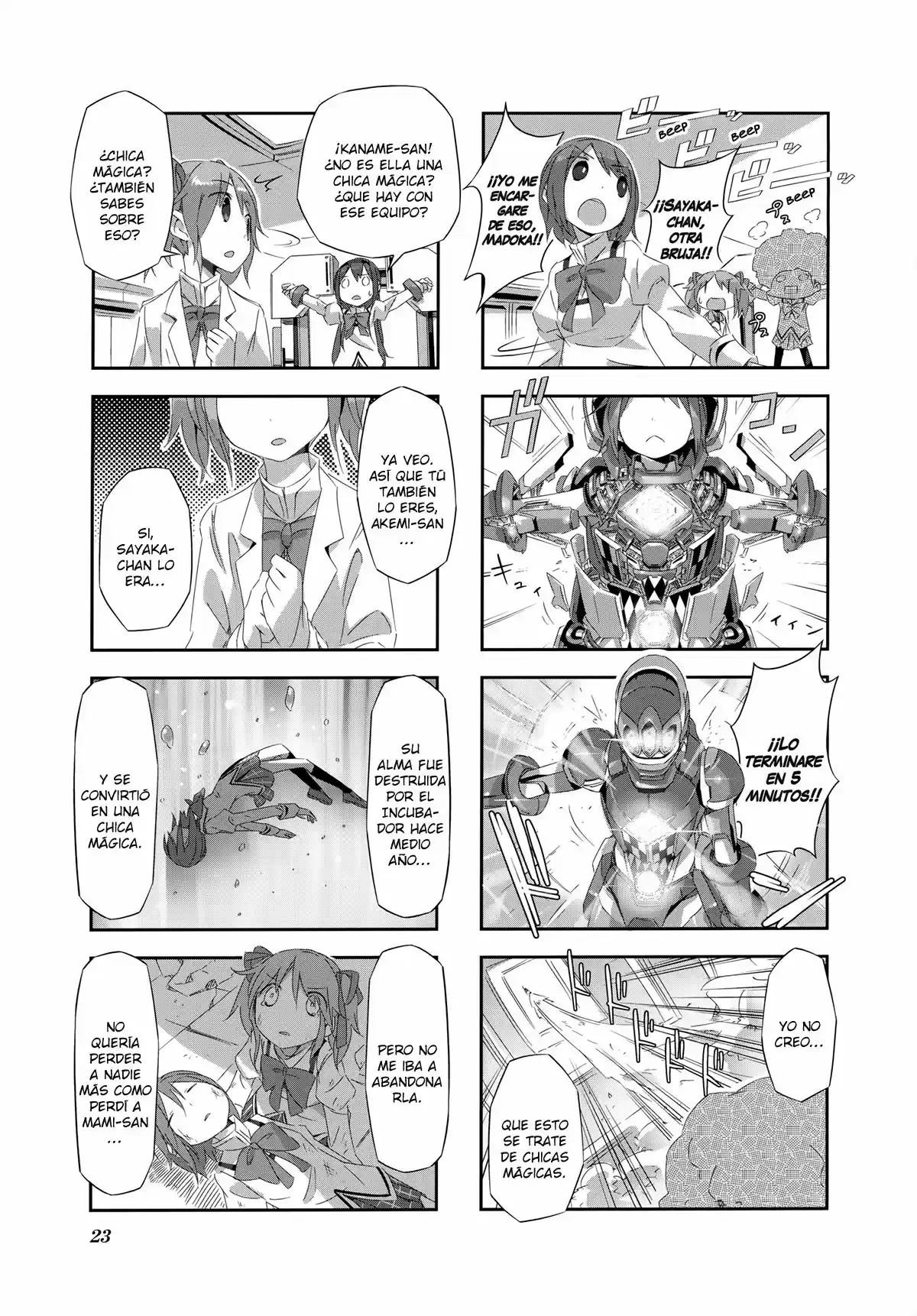 Mahou Shoujo Homura Tamura: Heikou Sekai Ga Itsumo Heikou De Aru To Wa Kagiranai No Da - Capítulo 12 - Página 6 - LectorTMOo