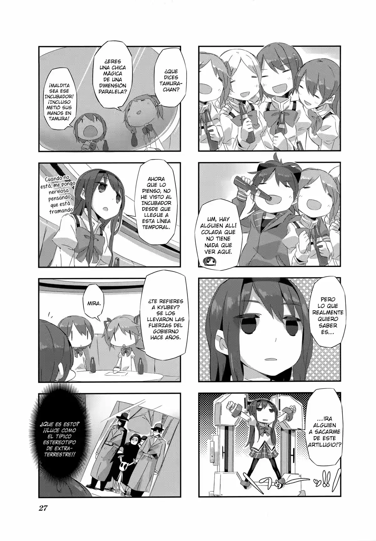 Mahou Shoujo Homura Tamura: Heikou Sekai Ga Itsumo Heikou De Aru To Wa Kagiranai No Da - Capítulo 12 - Página 10 - LectorTMOo