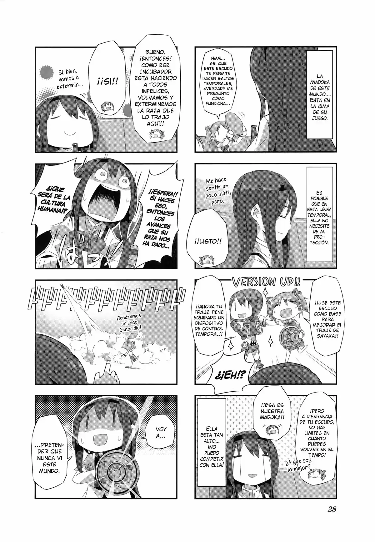 Mahou Shoujo Homura Tamura: Heikou Sekai Ga Itsumo Heikou De Aru To Wa Kagiranai No Da - Capítulo 12 - Página 11 - LectorTMOo