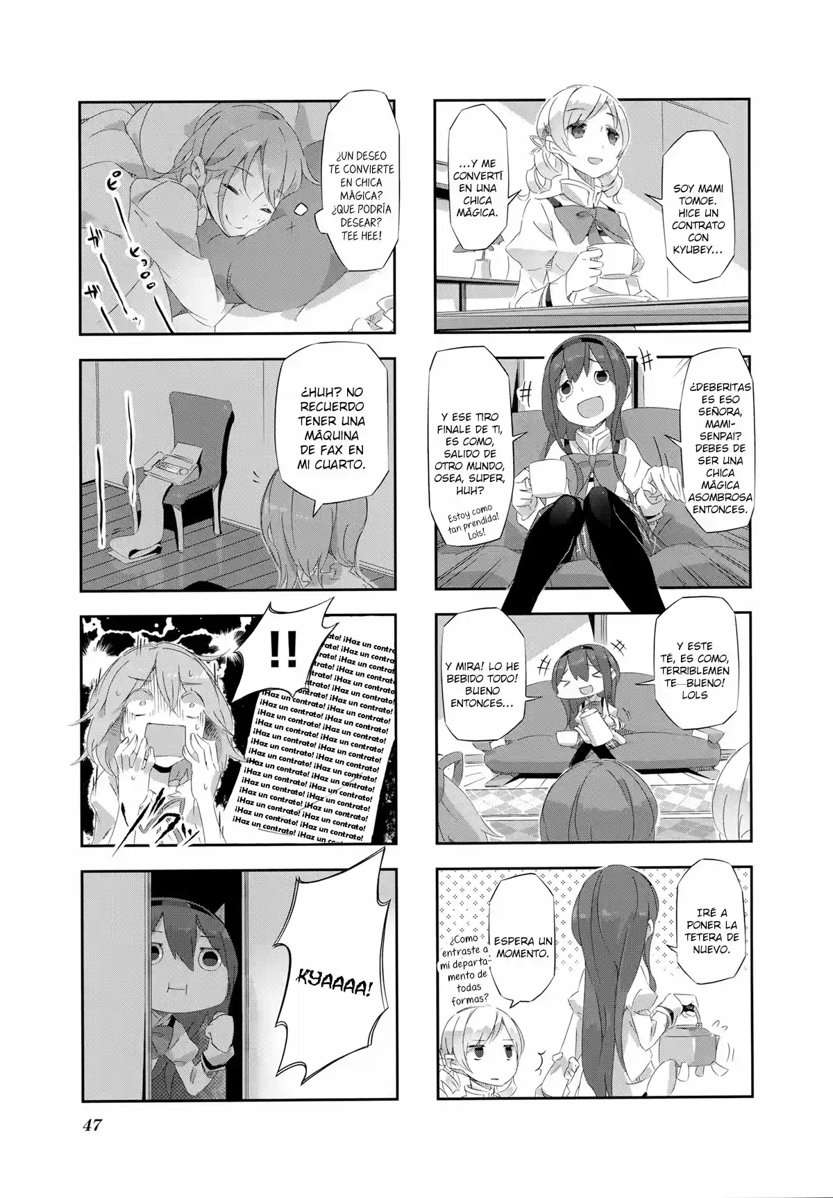 Mahou Shoujo Homura Tamura: Heikou Sekai Ga Itsumo Heikou De Aru To Wa Kagiranai No Da - Capítulo 14 - Página 8 - LectorTMOo