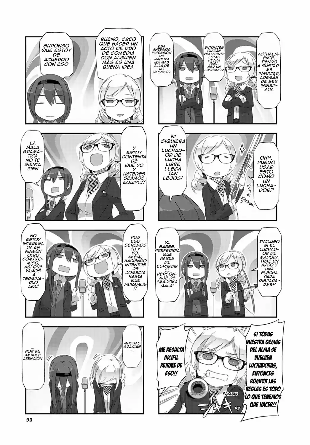 Mahou Shoujo Homura Tamura: Heikou Sekai Ga Itsumo Heikou De Aru To Wa Kagiranai No Da capítulo 18 página 10