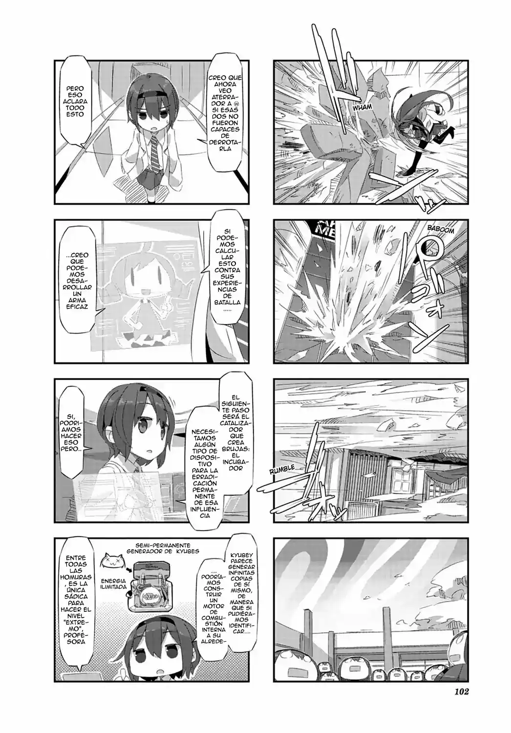 Mahou Shoujo Homura Tamura: Heikou Sekai Ga Itsumo Heikou De Aru To Wa Kagiranai No Da - Capítulo 19 - Página 7 - LectorTMOo