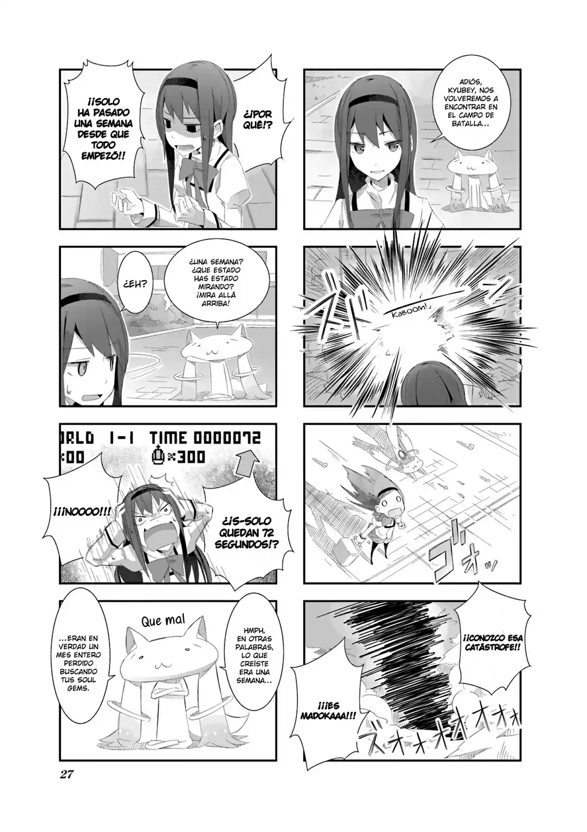 Mahou Shoujo Homura Tamura: Heikou Sekai Ga Itsumo Heikou De Aru To Wa Kagiranai No Da - Capítulo 2 - Página 10 - LectorTMOo