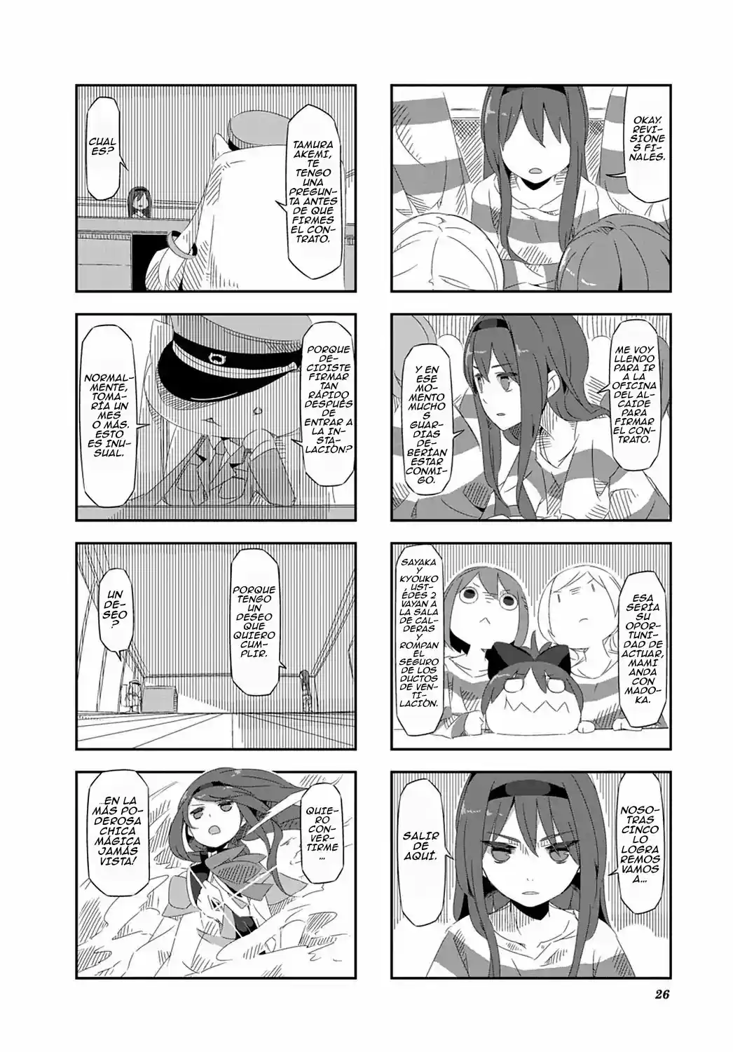 Mahou Shoujo Homura Tamura: Heikou Sekai Ga Itsumo Heikou De Aru To Wa Kagiranai No Da - Capítulo 22 - Página 9 - LectorTMOo