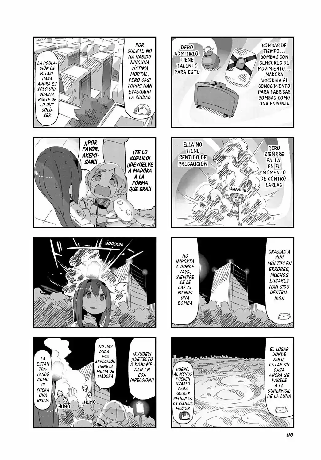 Mahou Shoujo Homura Tamura: Heikou Sekai Ga Itsumo Heikou De Aru To Wa Kagiranai No Da - Capítulo 28 - Página 4 - LectorTMOo