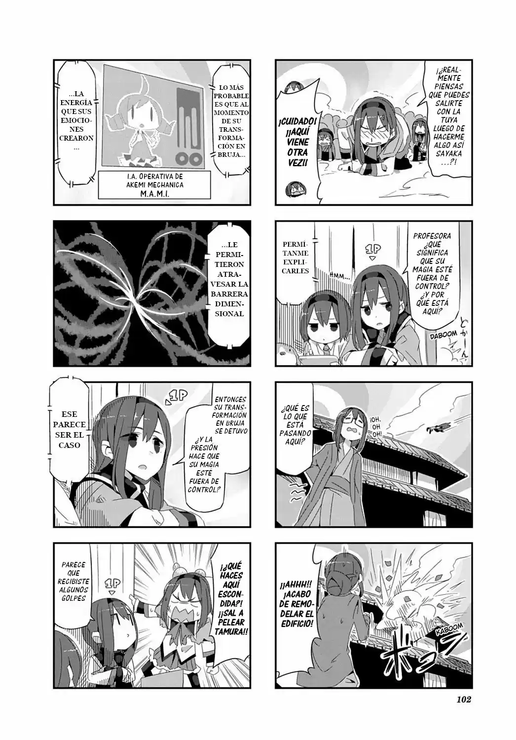 Mahou Shoujo Homura Tamura: Heikou Sekai Ga Itsumo Heikou De Aru To Wa Kagiranai No Da - Capítulo 29 - Página 4 - LectorTMOo