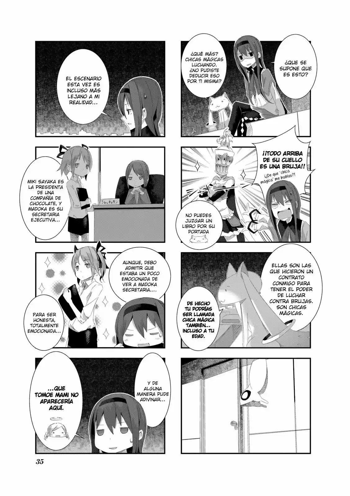 Mahou Shoujo Homura Tamura: Heikou Sekai Ga Itsumo Heikou De Aru To Wa Kagiranai No Da capítulo 3 página 8