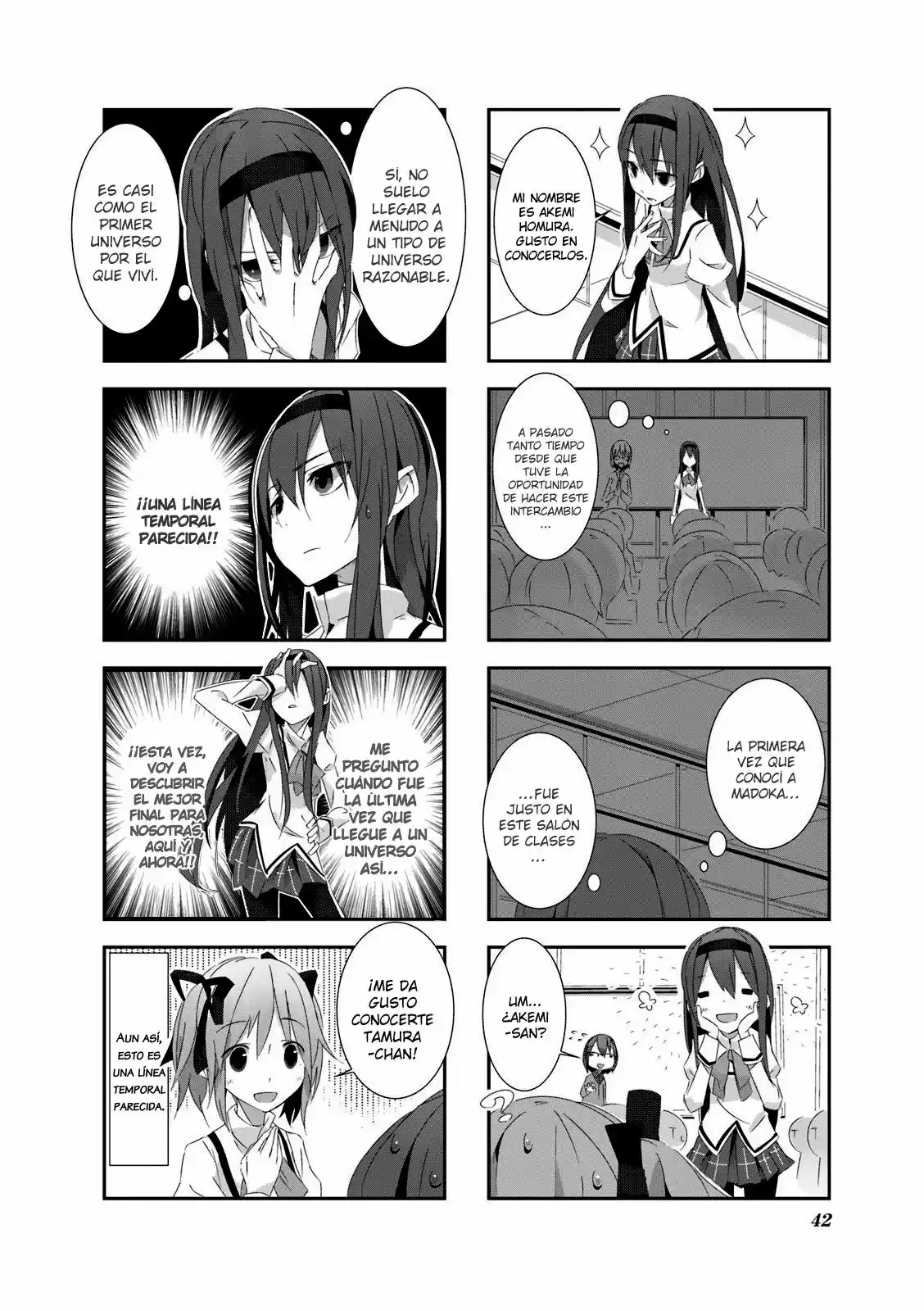 Mahou Shoujo Homura Tamura: Heikou Sekai Ga Itsumo Heikou De Aru To Wa Kagiranai No Da - Capítulo 4 - Página 4 - LectorTMOo