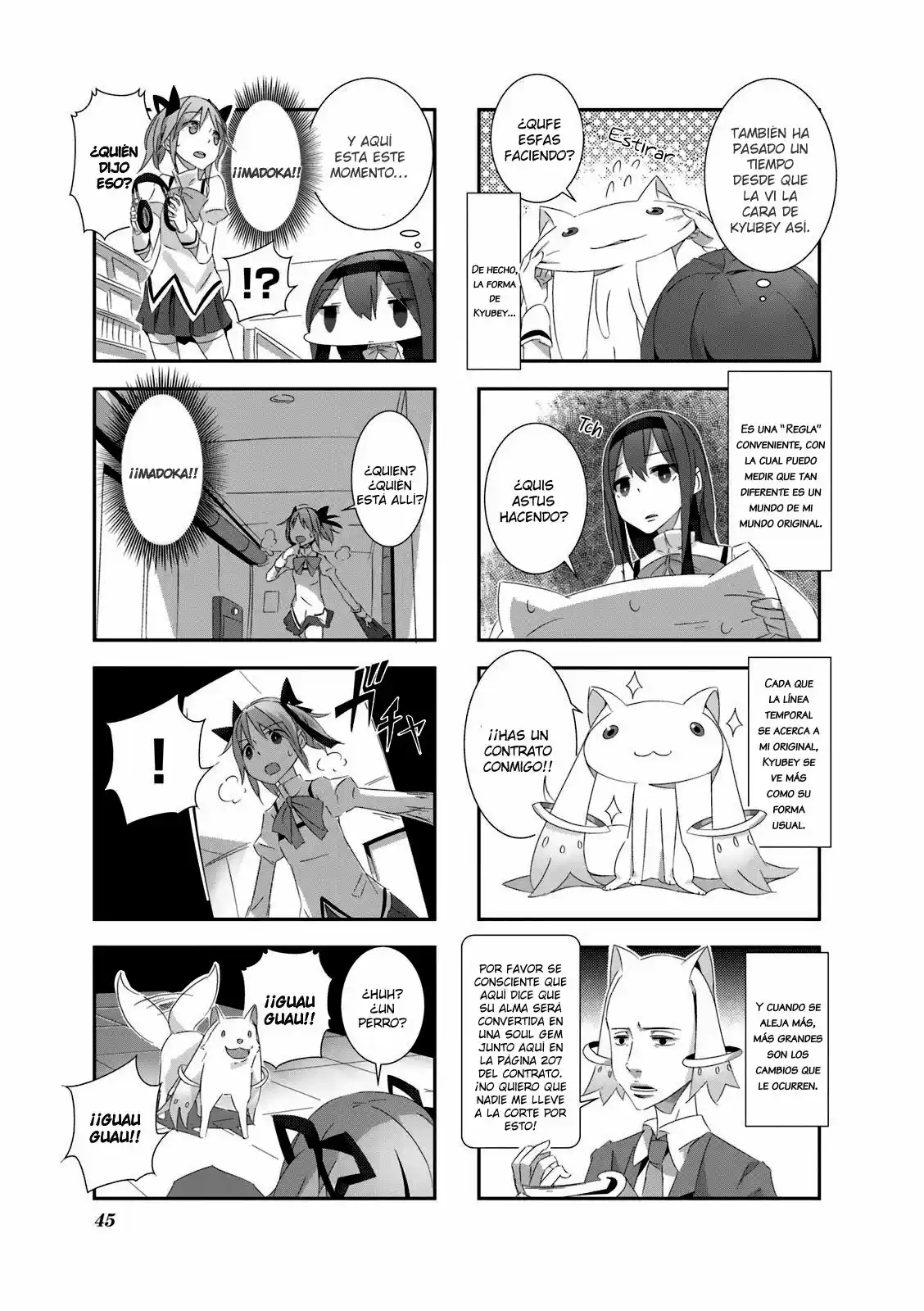 Mahou Shoujo Homura Tamura: Heikou Sekai Ga Itsumo Heikou De Aru To Wa Kagiranai No Da - Capítulo 4 - Página 7 - LectorTMOo