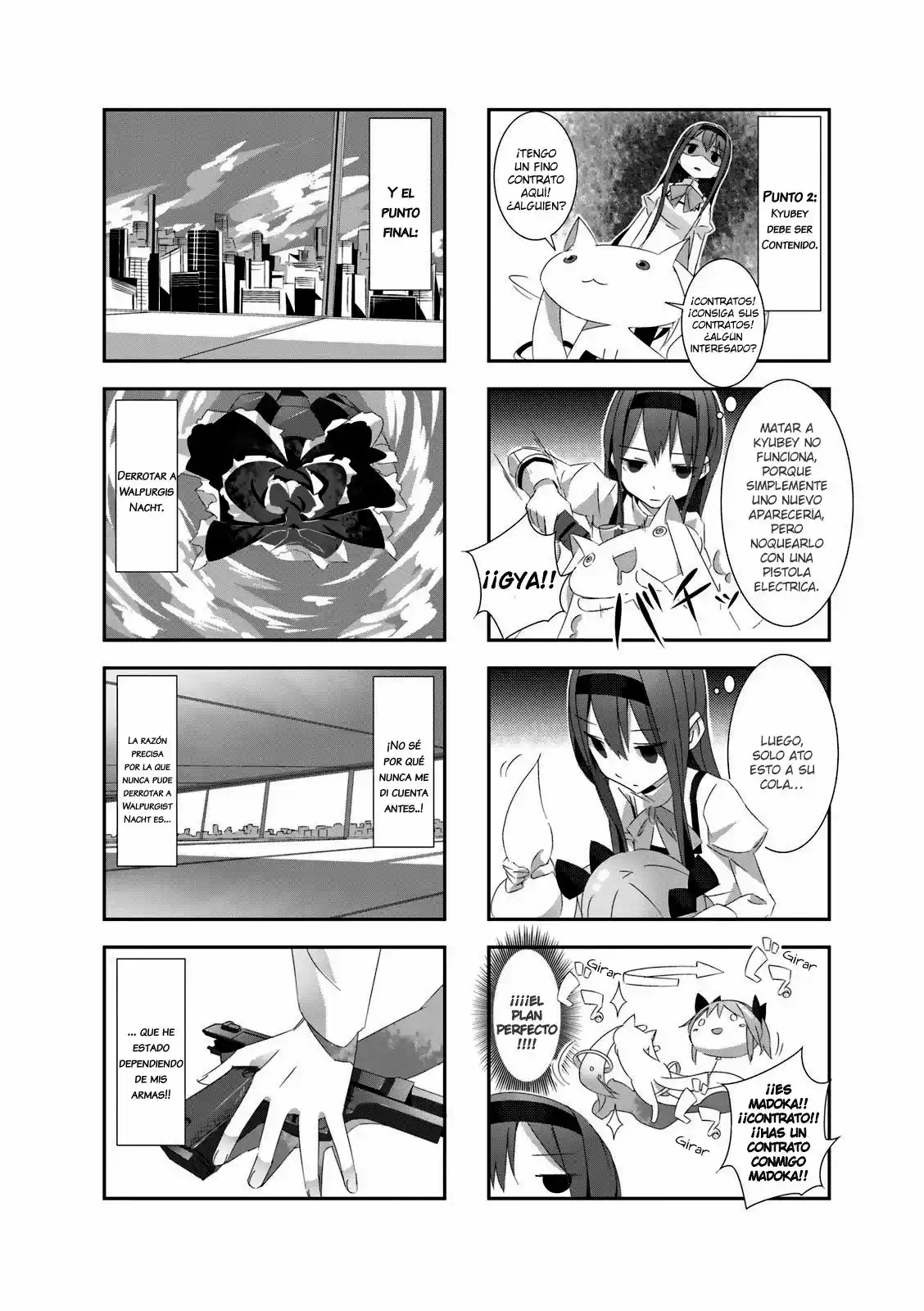 Mahou Shoujo Homura Tamura: Heikou Sekai Ga Itsumo Heikou De Aru To Wa Kagiranai No Da - Capítulo 4 - Página 8 - LectorTMOo