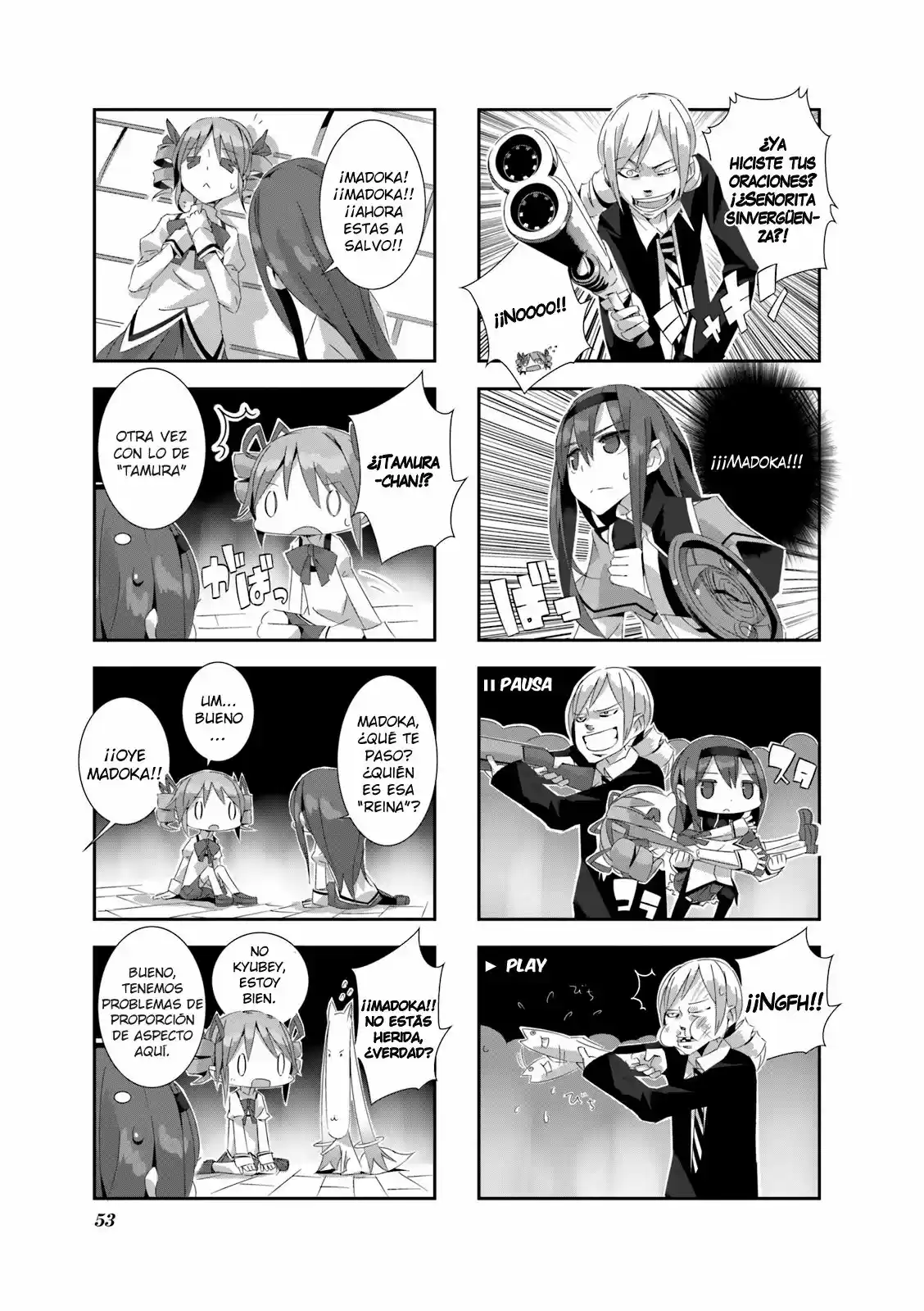 Mahou Shoujo Homura Tamura: Heikou Sekai Ga Itsumo Heikou De Aru To Wa Kagiranai No Da - Capítulo 5 - Página 4 - LectorTMOo
