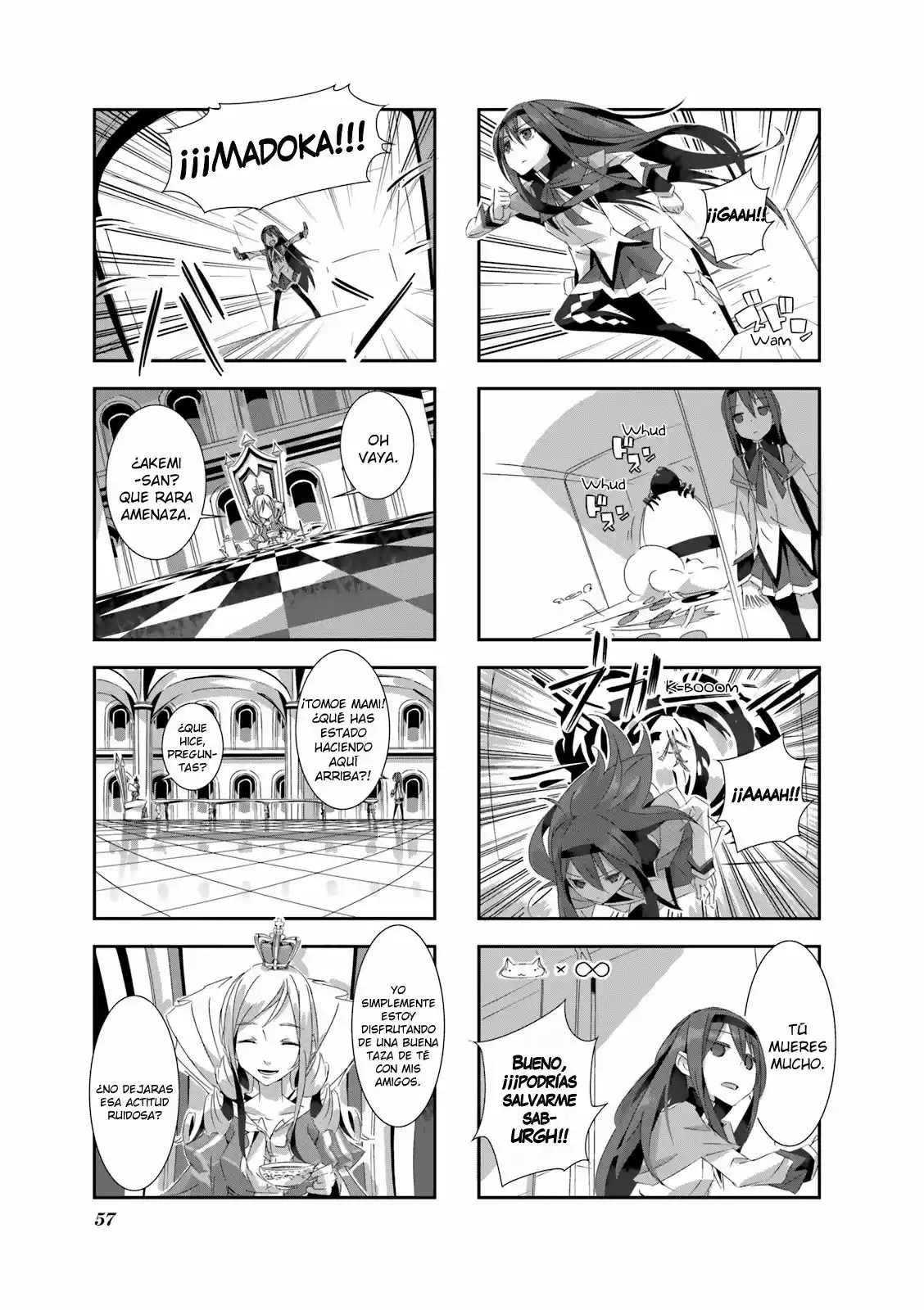 Mahou Shoujo Homura Tamura: Heikou Sekai Ga Itsumo Heikou De Aru To Wa Kagiranai No Da - Capítulo 5 - Página 8 - LectorTMOo