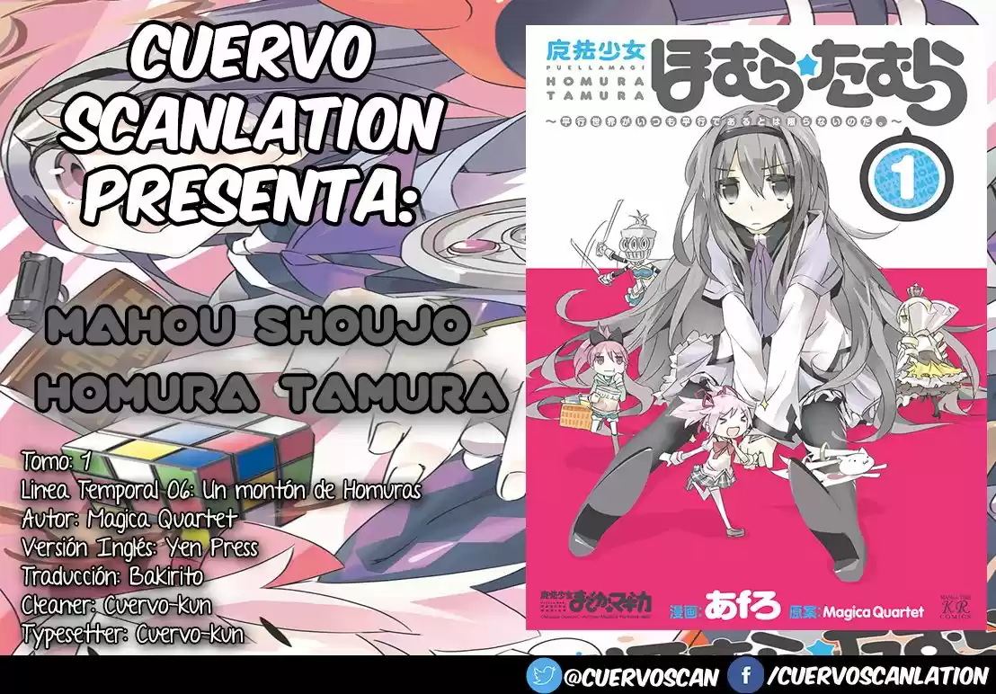 Mahou Shoujo Homura Tamura: Heikou Sekai Ga Itsumo Heikou De Aru To Wa Kagiranai No Da - Capítulo 6 - Página 1 - LectorTMOo