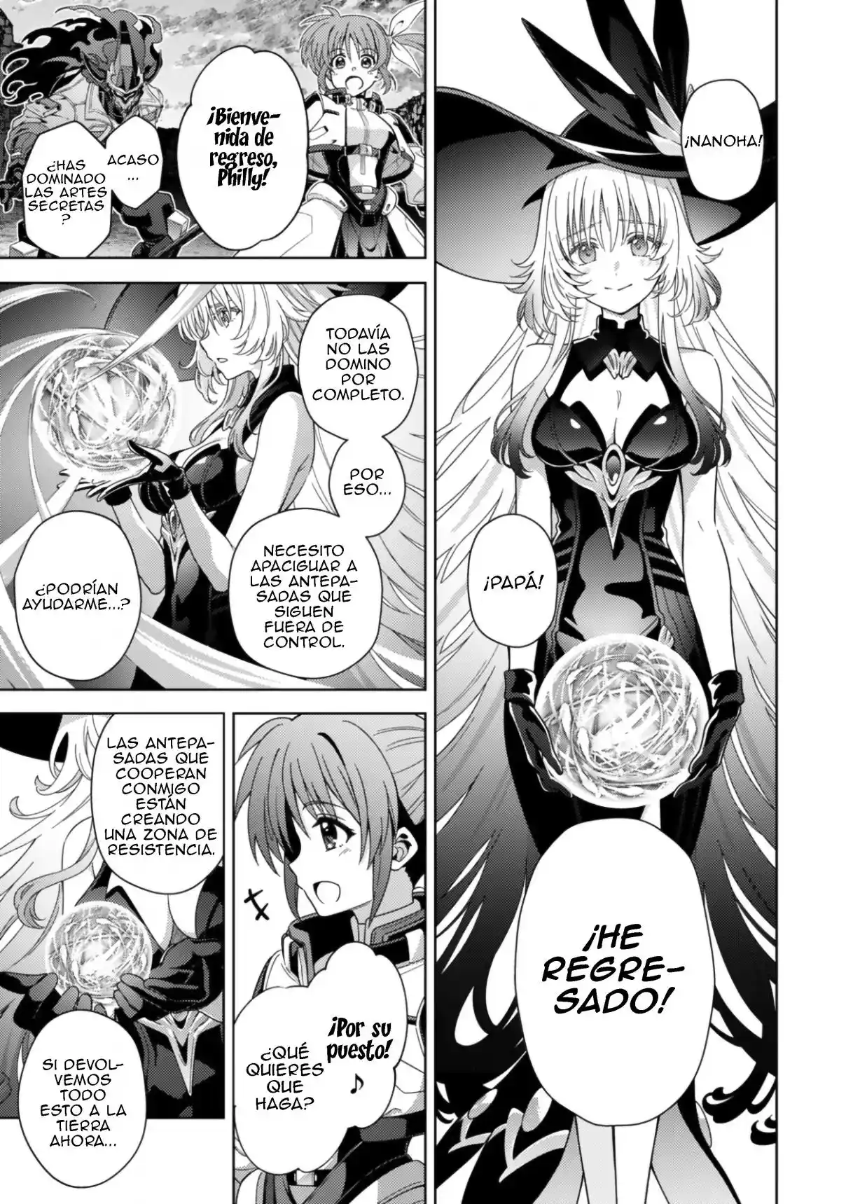 Mahou Shoujo Lyrical Nanoha EXCEEDS - Capítulo 11.2 - Página 10 - LectorTMOo