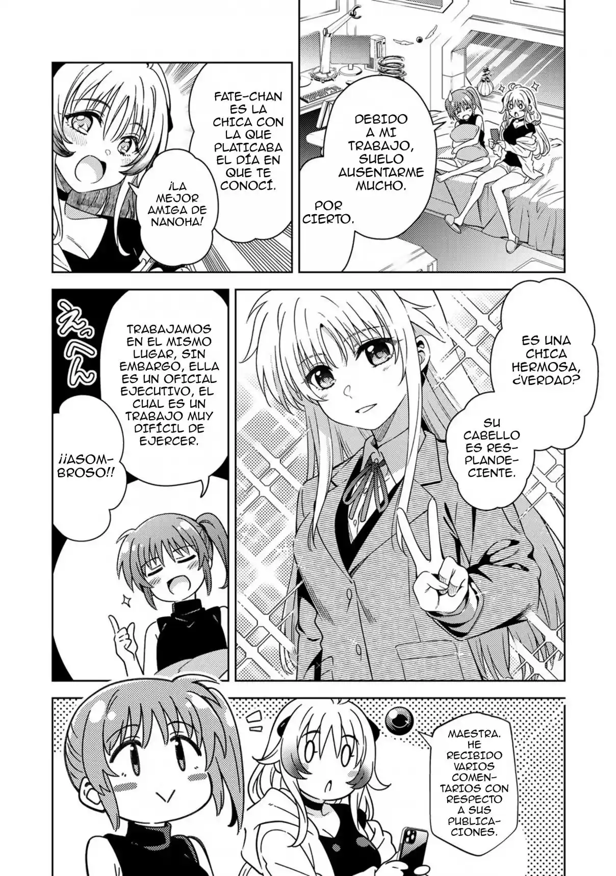 Mahou Shoujo Lyrical Nanoha EXCEEDS - Capítulo 3.1 - Página 9 - LectorTMOo