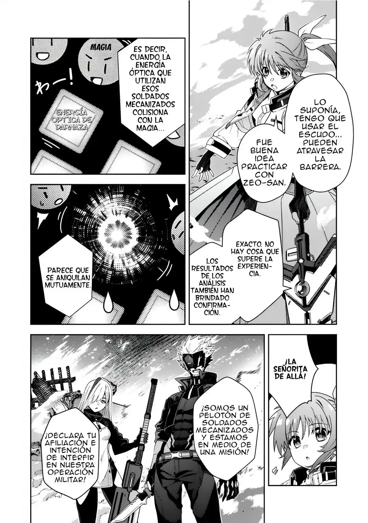 Mahou Shoujo Lyrical Nanoha EXCEEDS - Capítulo 7.1 - Página 4 - LectorTMOo