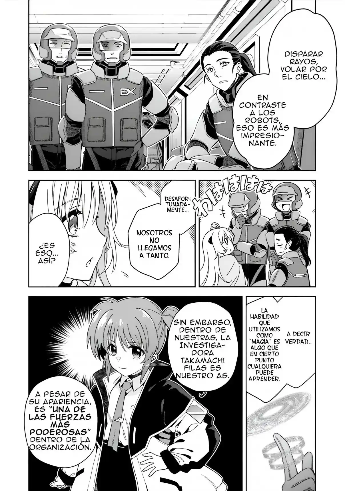 Mahou Shoujo Lyrical Nanoha EXCEEDS - Capítulo 7.1 - Página 8 - LectorTMOo