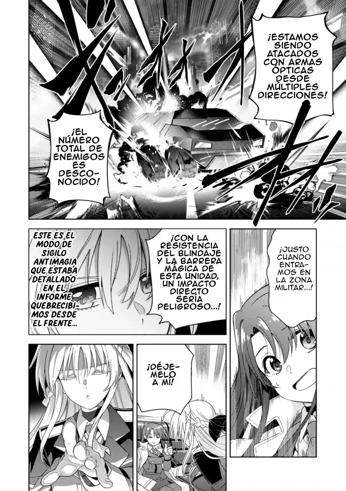 Mahou Shoujo Lyrical Nanoha EXCEEDS - Capítulo 8.1 - Página 10 - LectorTMOo