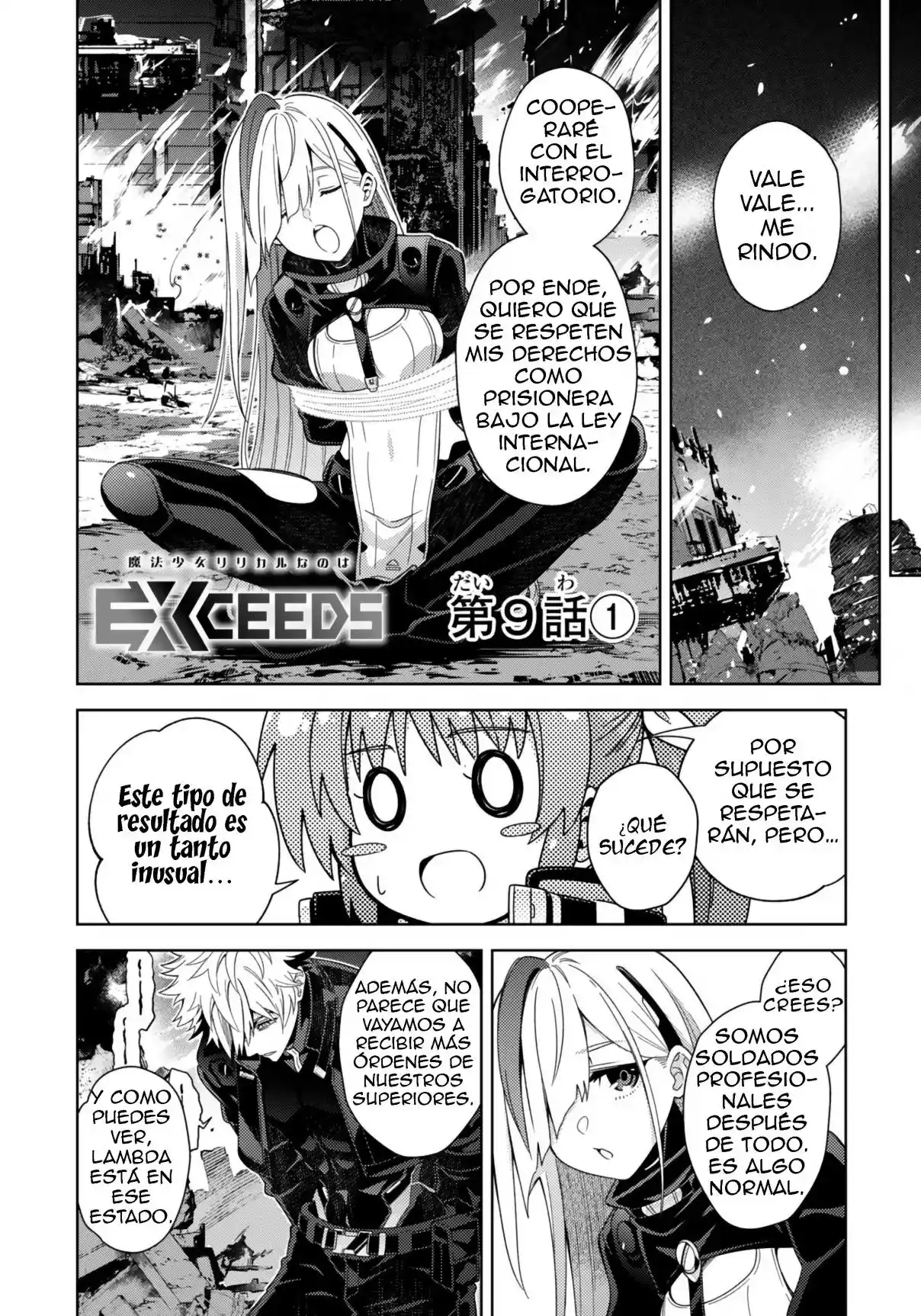Mahou Shoujo Lyrical Nanoha EXCEEDS - Capítulo 9.1 - Página 1 - LectorTMOo
