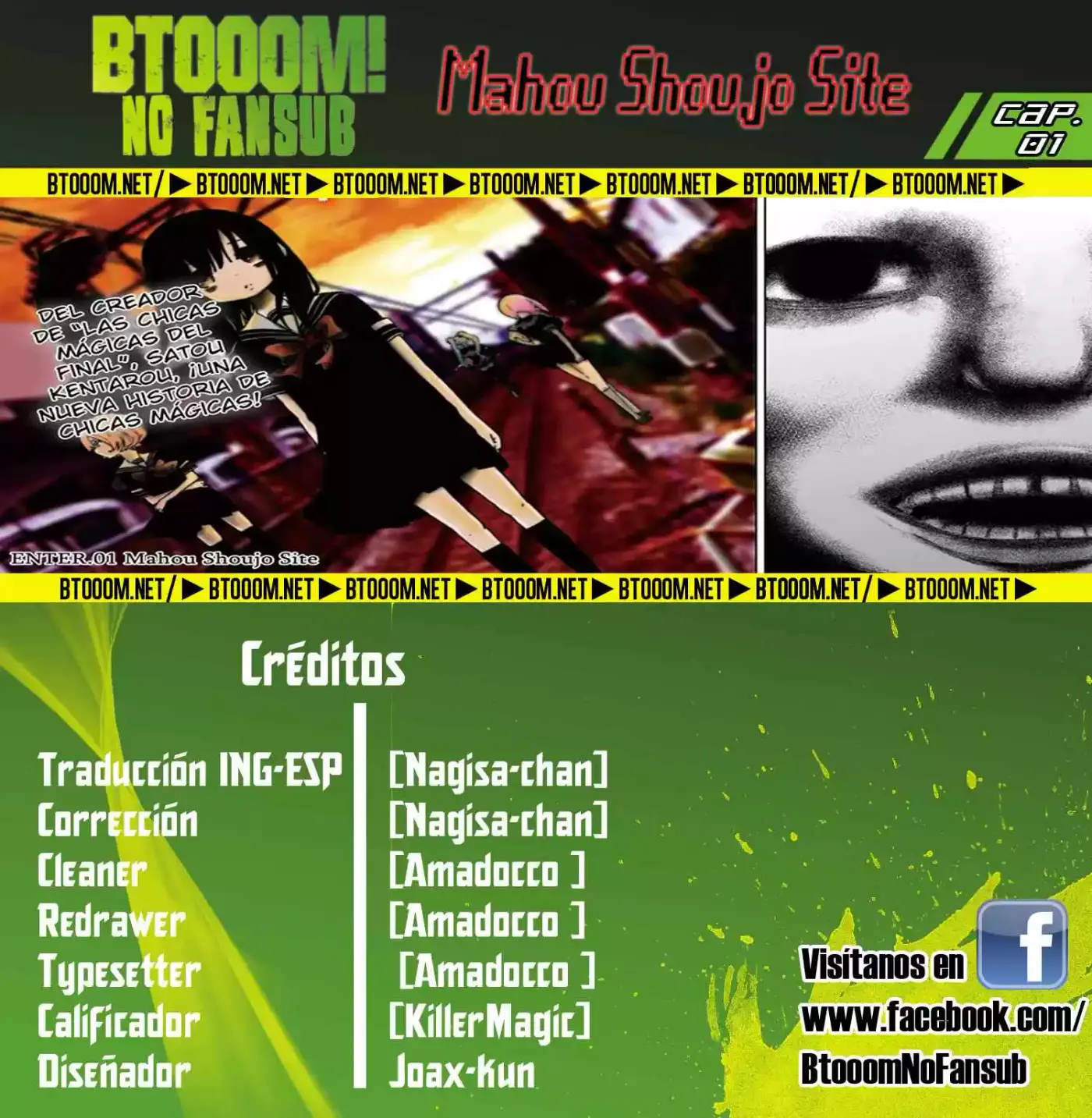 Mahou Shoujo Site - Capítulo 1 - Página 1 - LectorTMOo