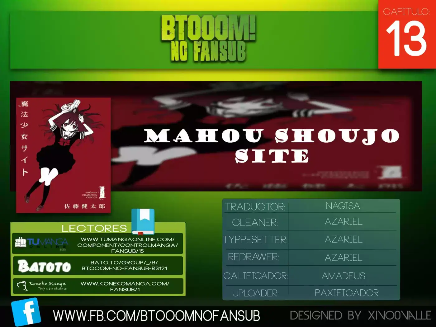 Mahou Shoujo Site - Capítulo 13 - Página 1 - LectorTMOo