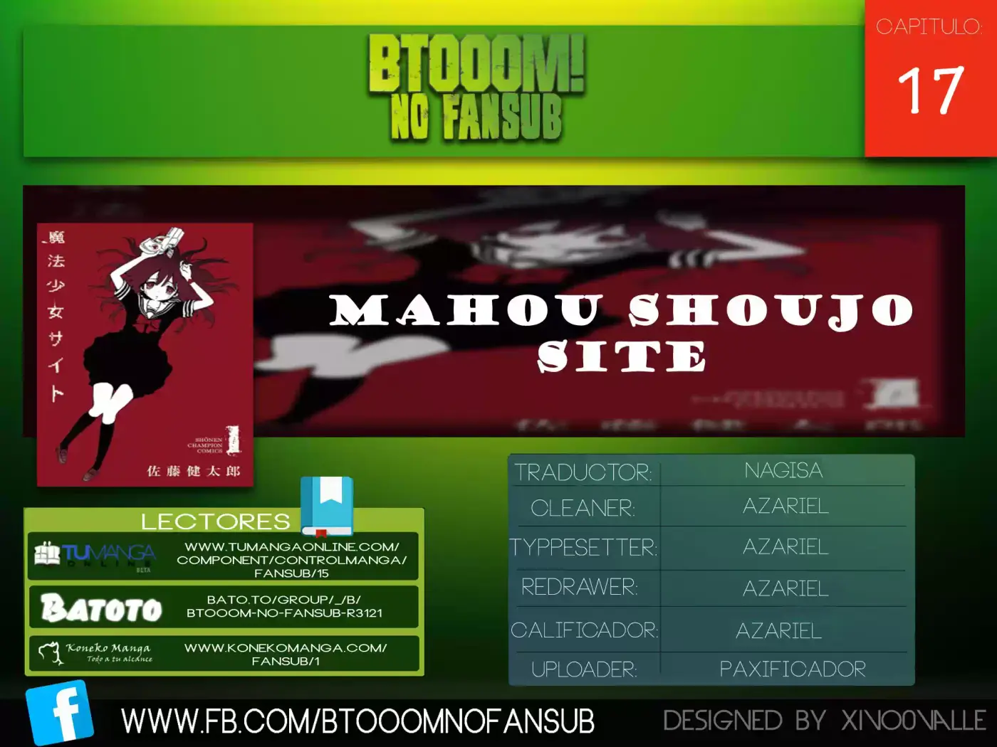 Mahou Shoujo Site - Capítulo 17 - Página 1 - LectorTMOo