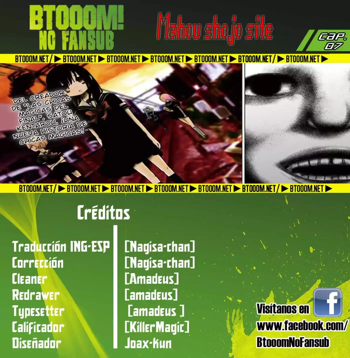Mahou Shoujo Site - Capítulo 7 - Página 1 - LectorTMOo