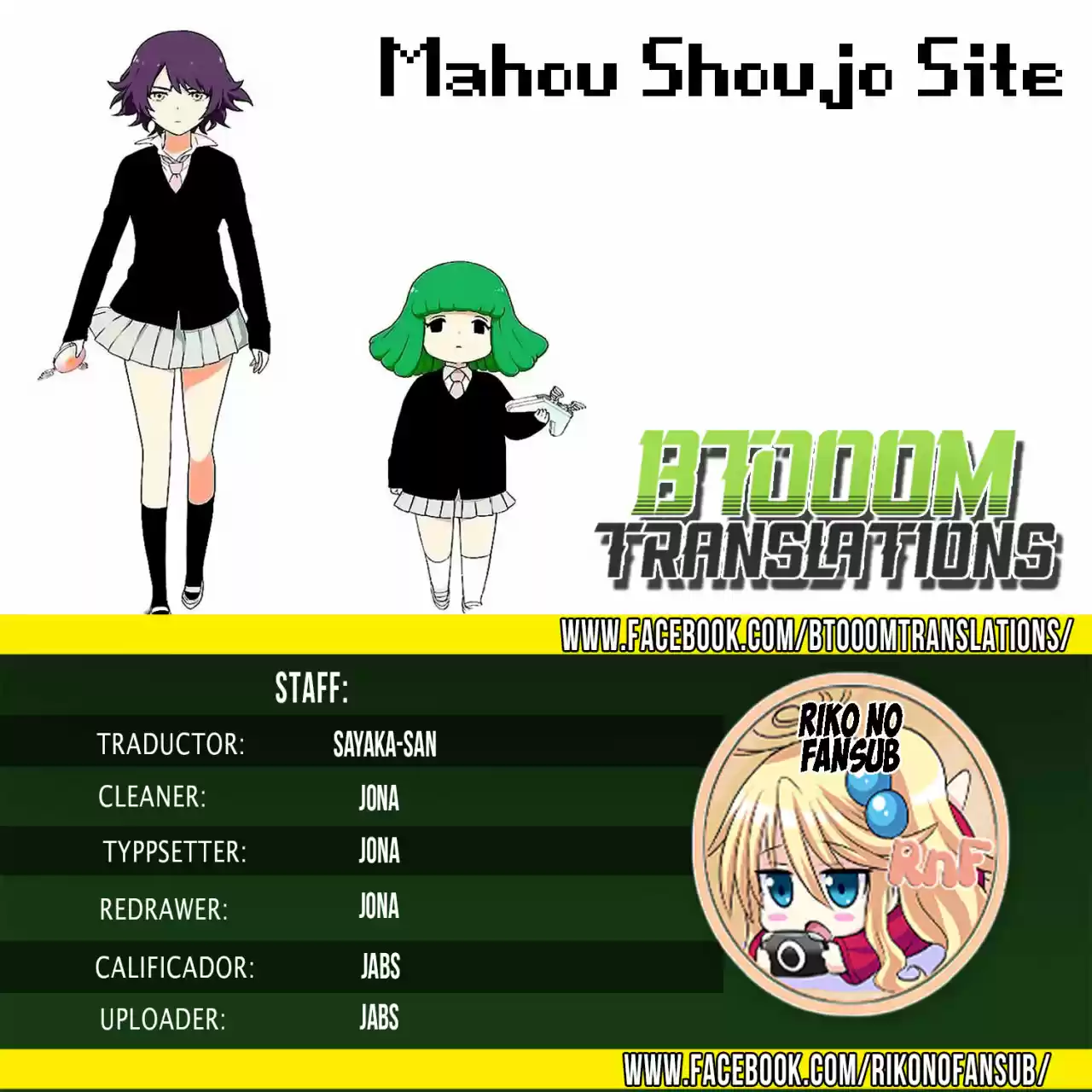 Mahou Shoujo Site - Capítulo 76 - Página 1 - LectorTMOo