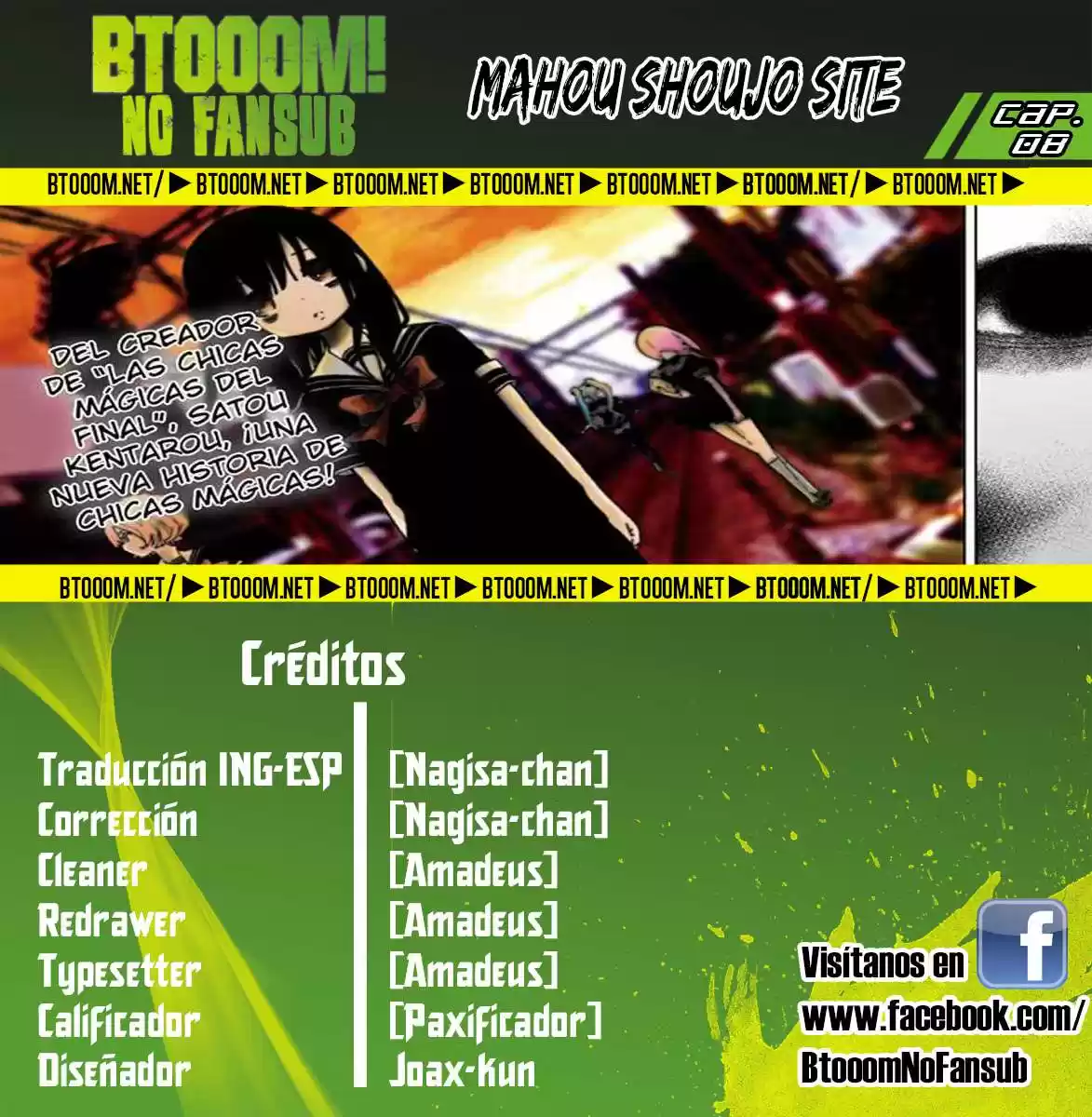 Mahou Shoujo Site - Capítulo 8 - Página 1 - LectorTMOo