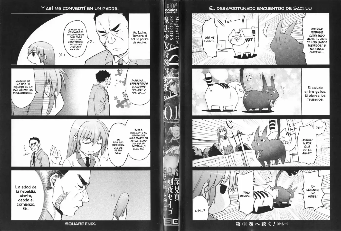 Mahou Shoujo Tokushuusen Asuka - Capítulo 1.1 - Página 3 - LectorTMOo