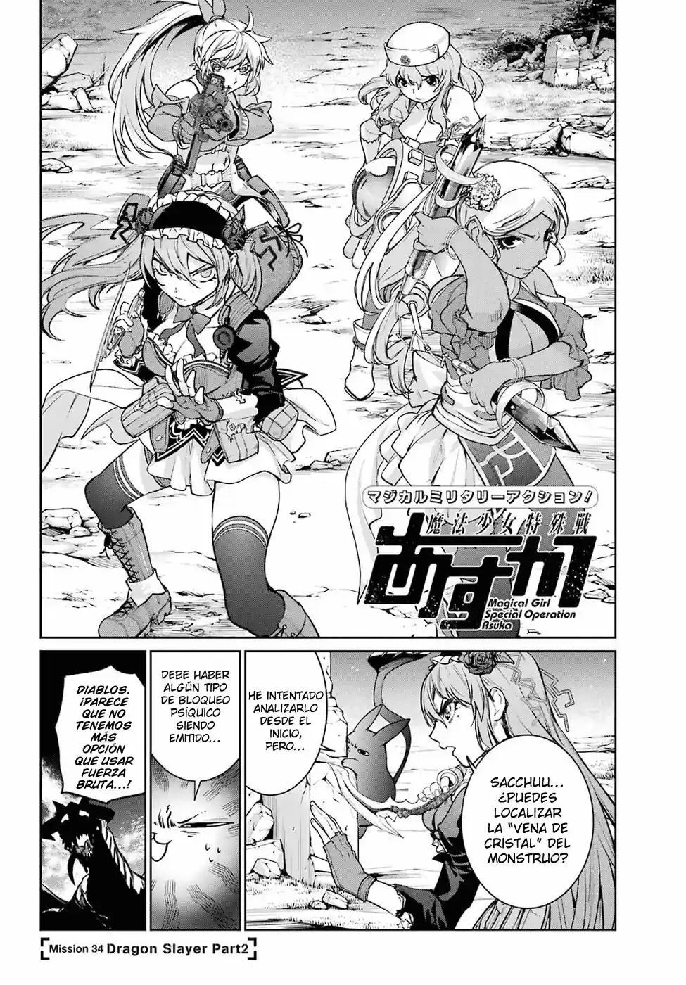Mahou Shoujo Tokushuusen Asuka - Capítulo 34 - Página 3 - LectorTMOo