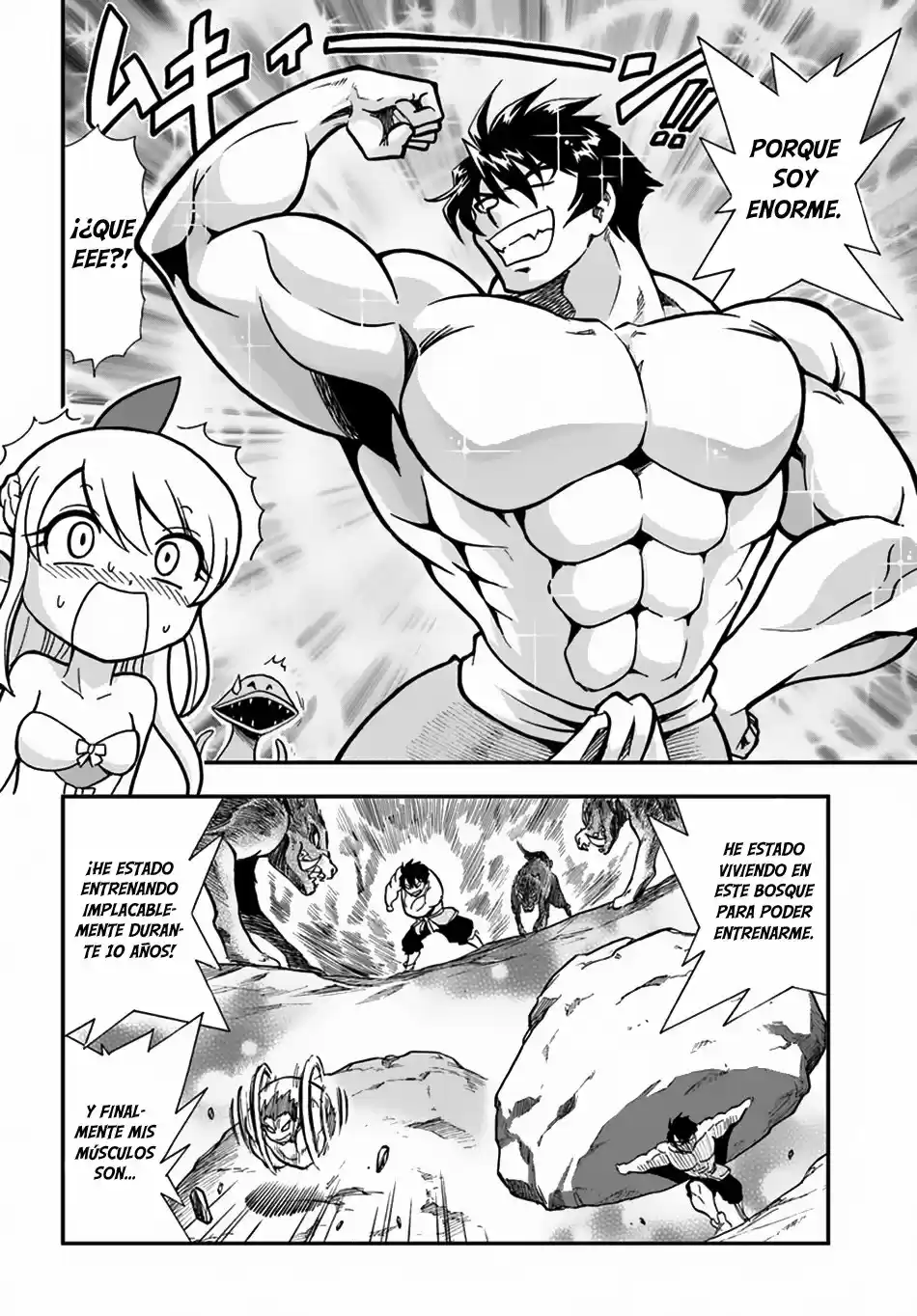 Mahou? Sonna Koto Yori Kinniku Da! - Capítulo 1 - Página 16 - LectorTMOo